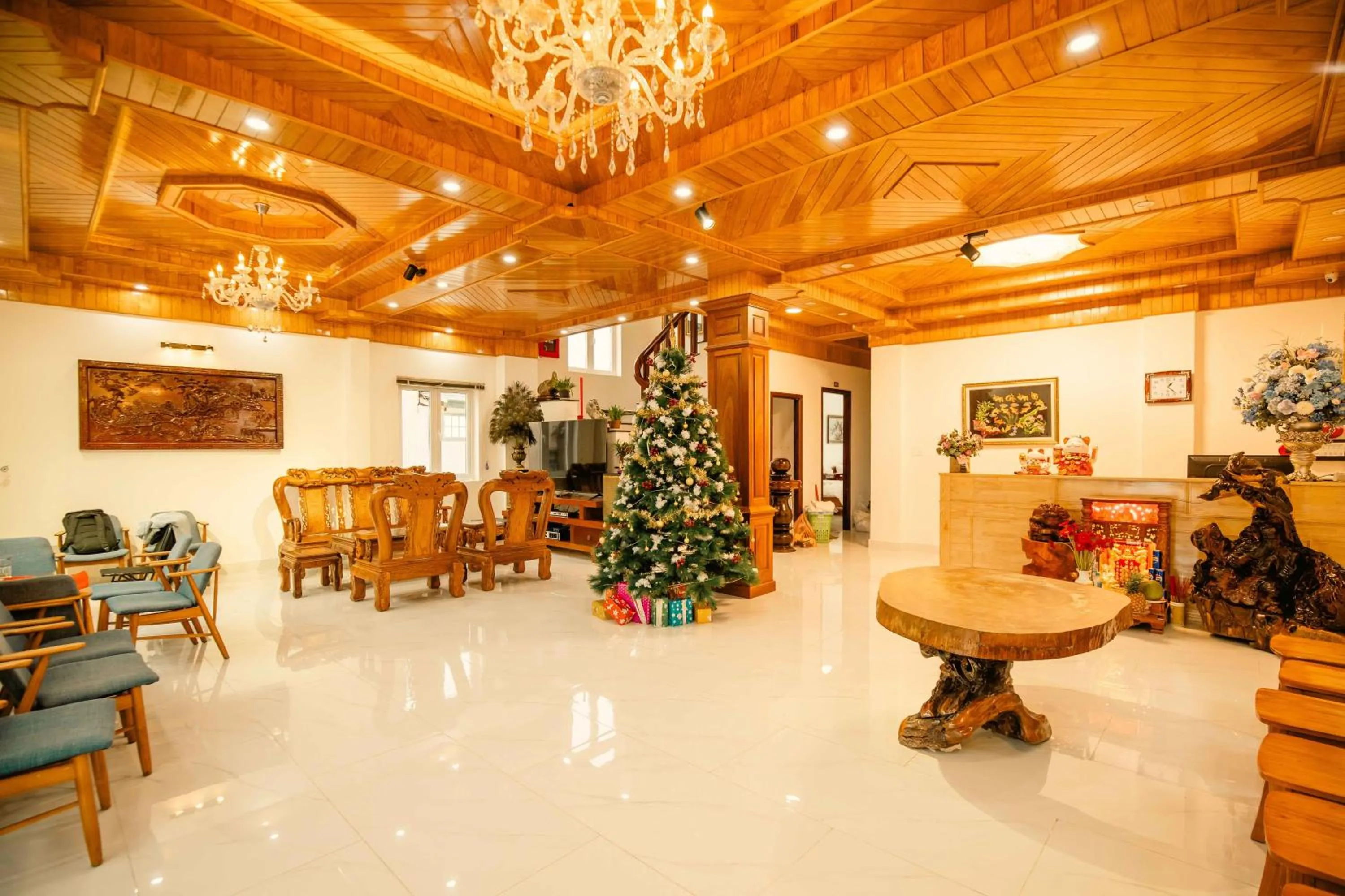 Living room in Lê Mùi Hotel - Apartment