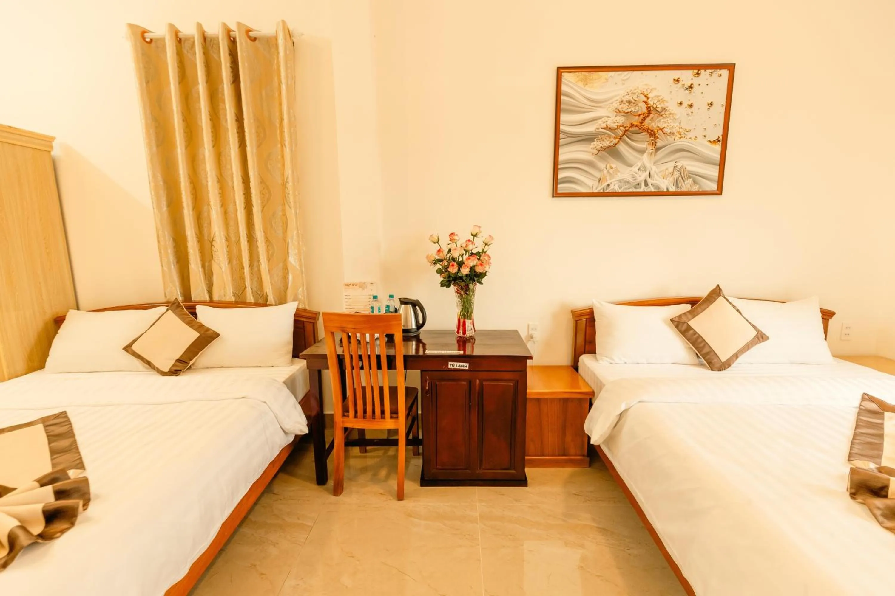 Bed in Lê Mùi Hotel - Apartment