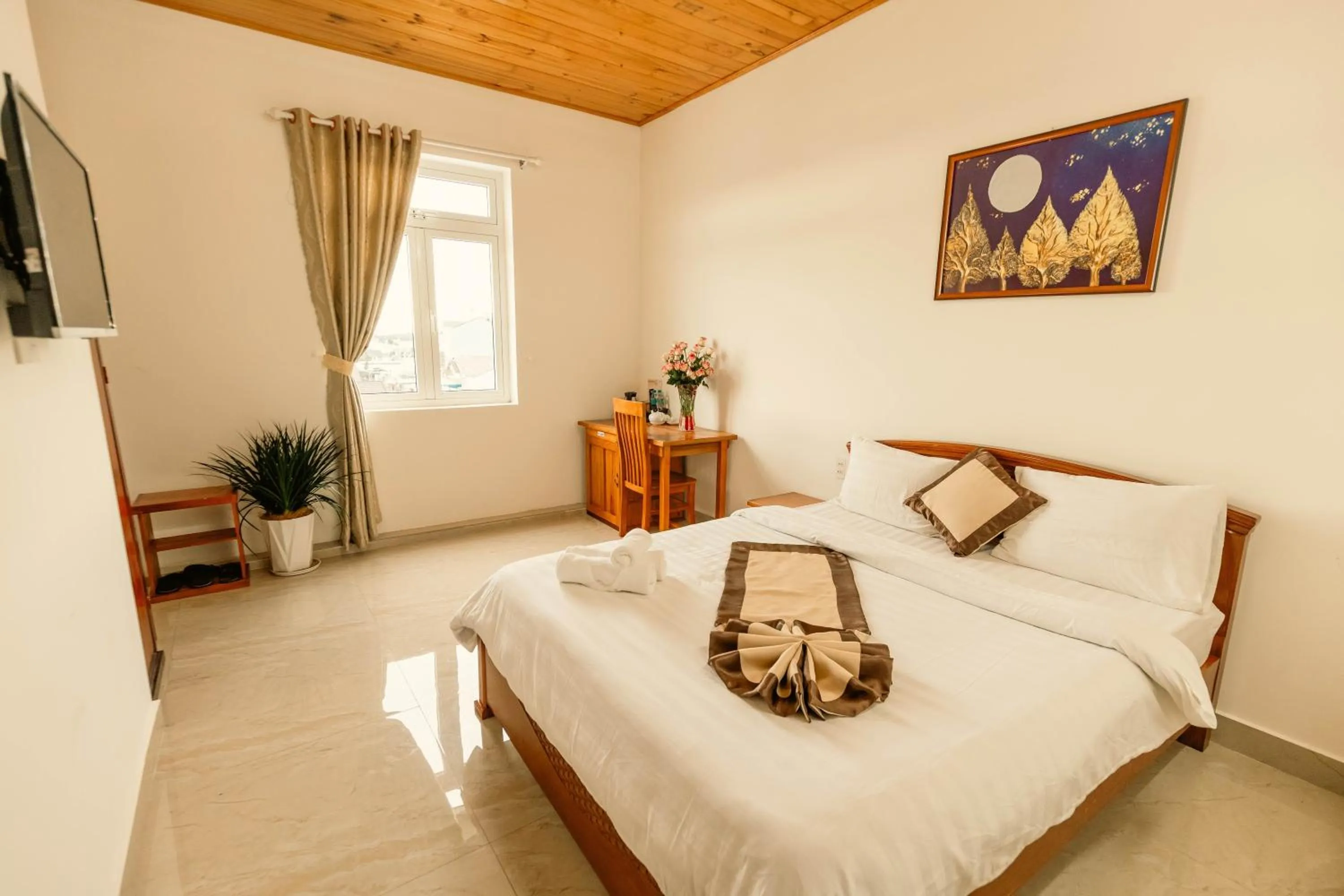 Bed in Lê Mùi Hotel - Apartment