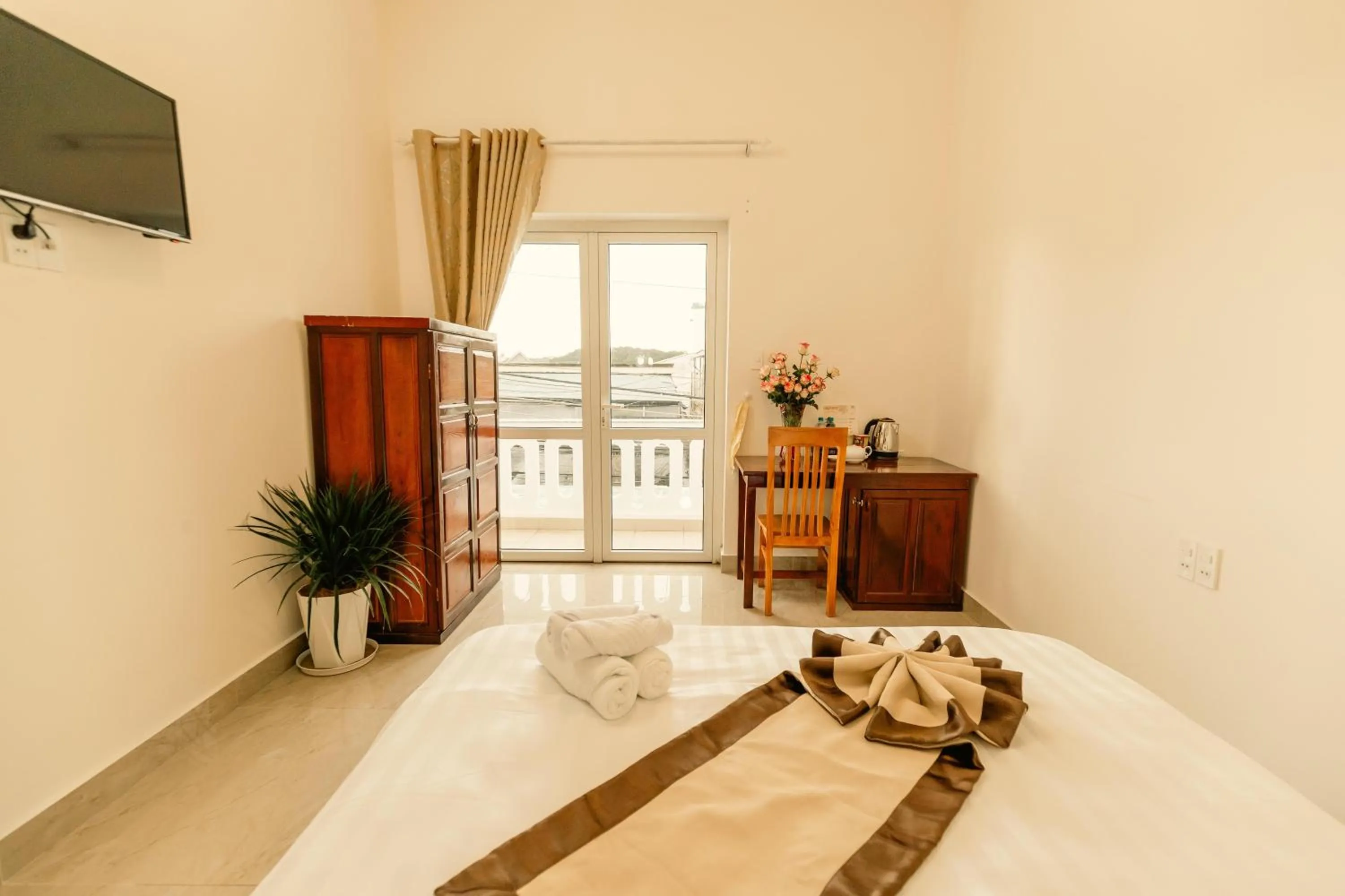 Bed in Lê Mùi Hotel - Apartment