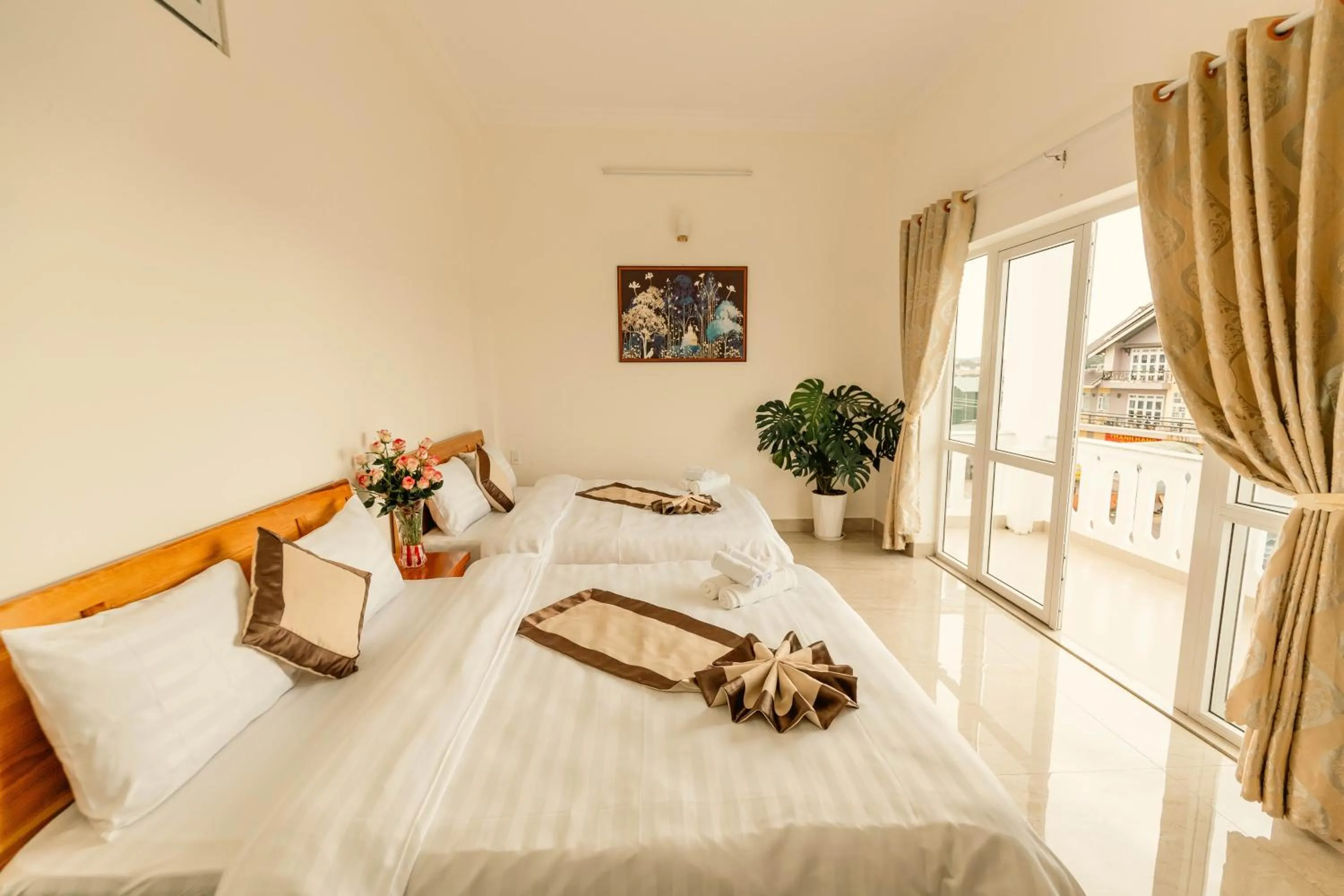 Photo of the whole room, Bed in Lê Mùi Hotel - Apartment