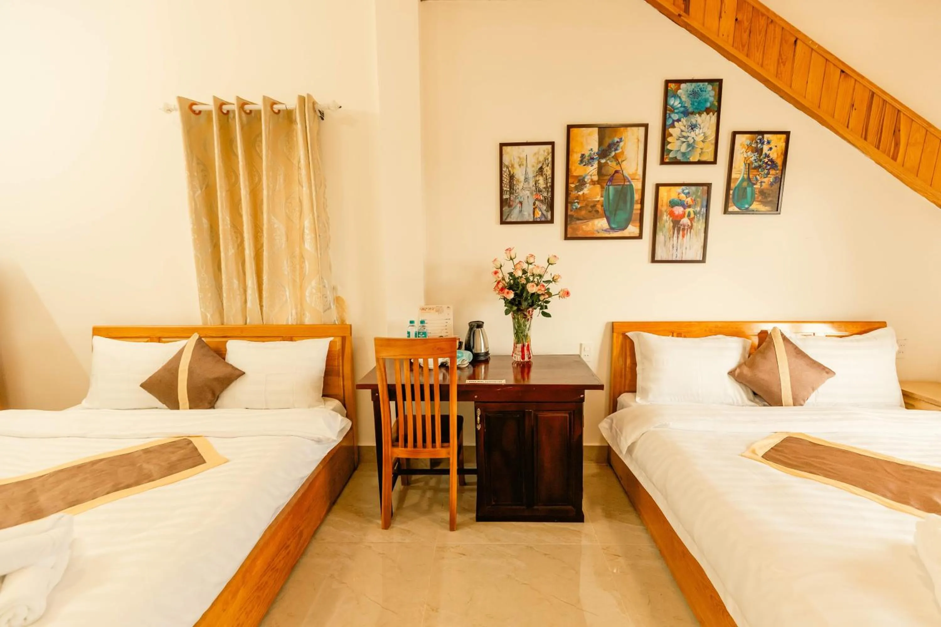 Bed in Lê Mùi Hotel - Apartment