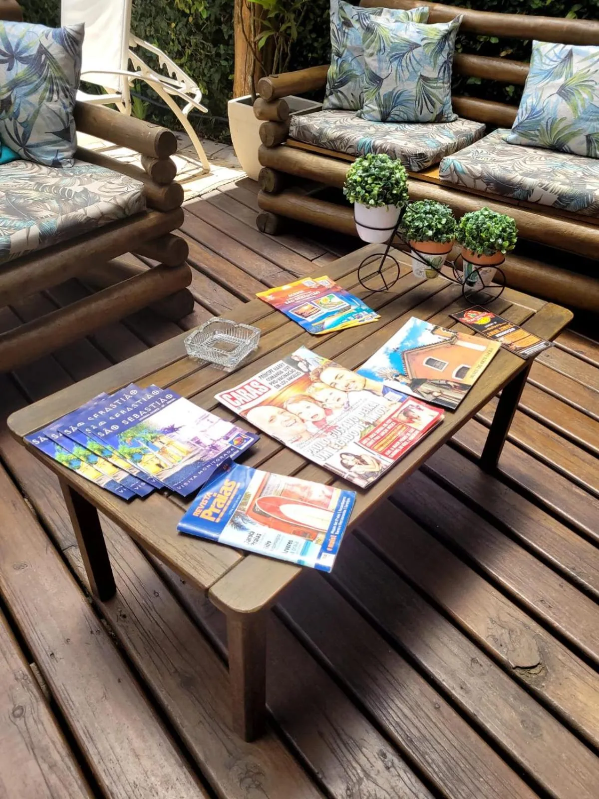 Seating area in Mares de Camburizinho