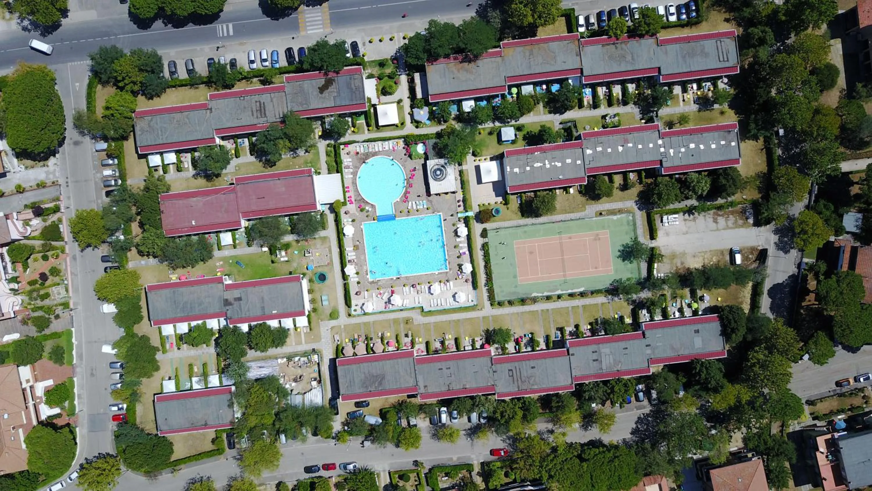 Bird's eye view in Residence Blu Marlin Natural free beach