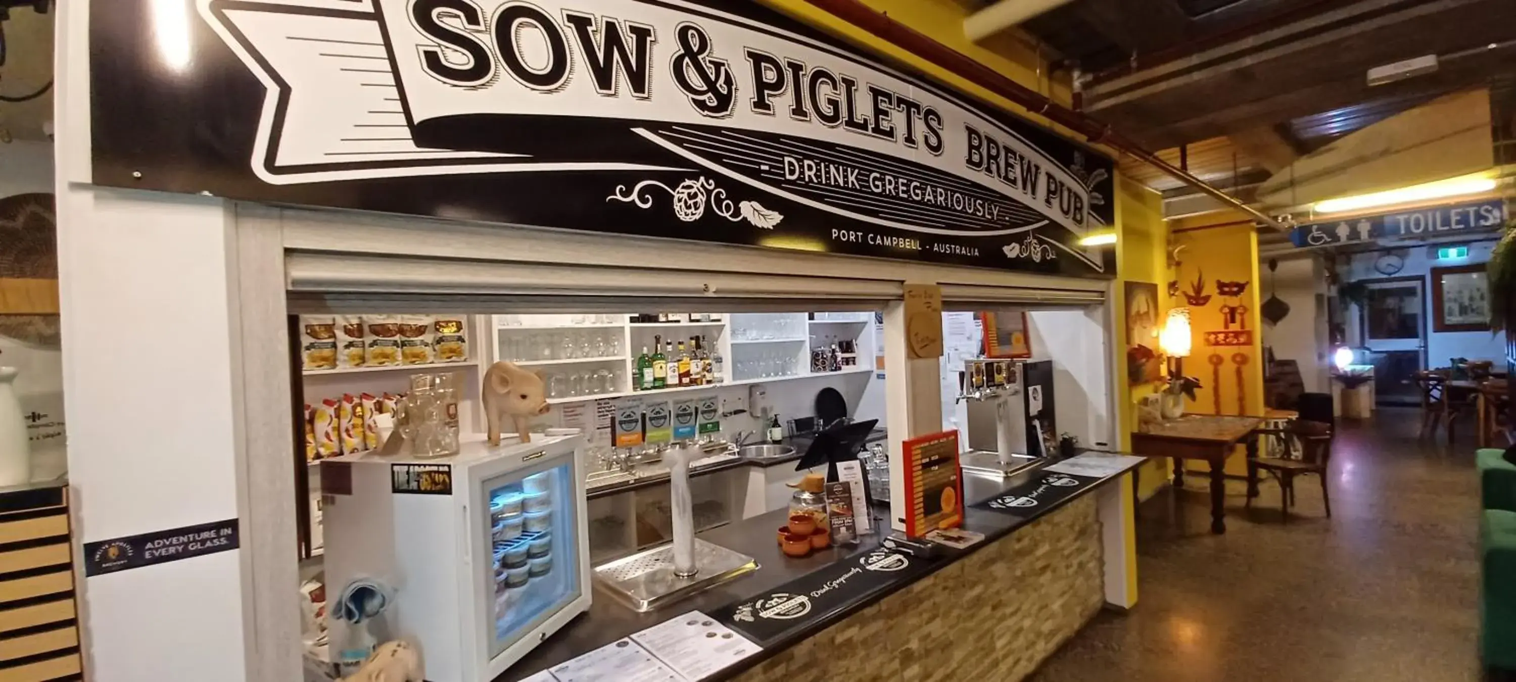 Lounge or bar in Sow and Piglets Guesthouse Lounge or bar in Sow and Piglets Guesthouse
