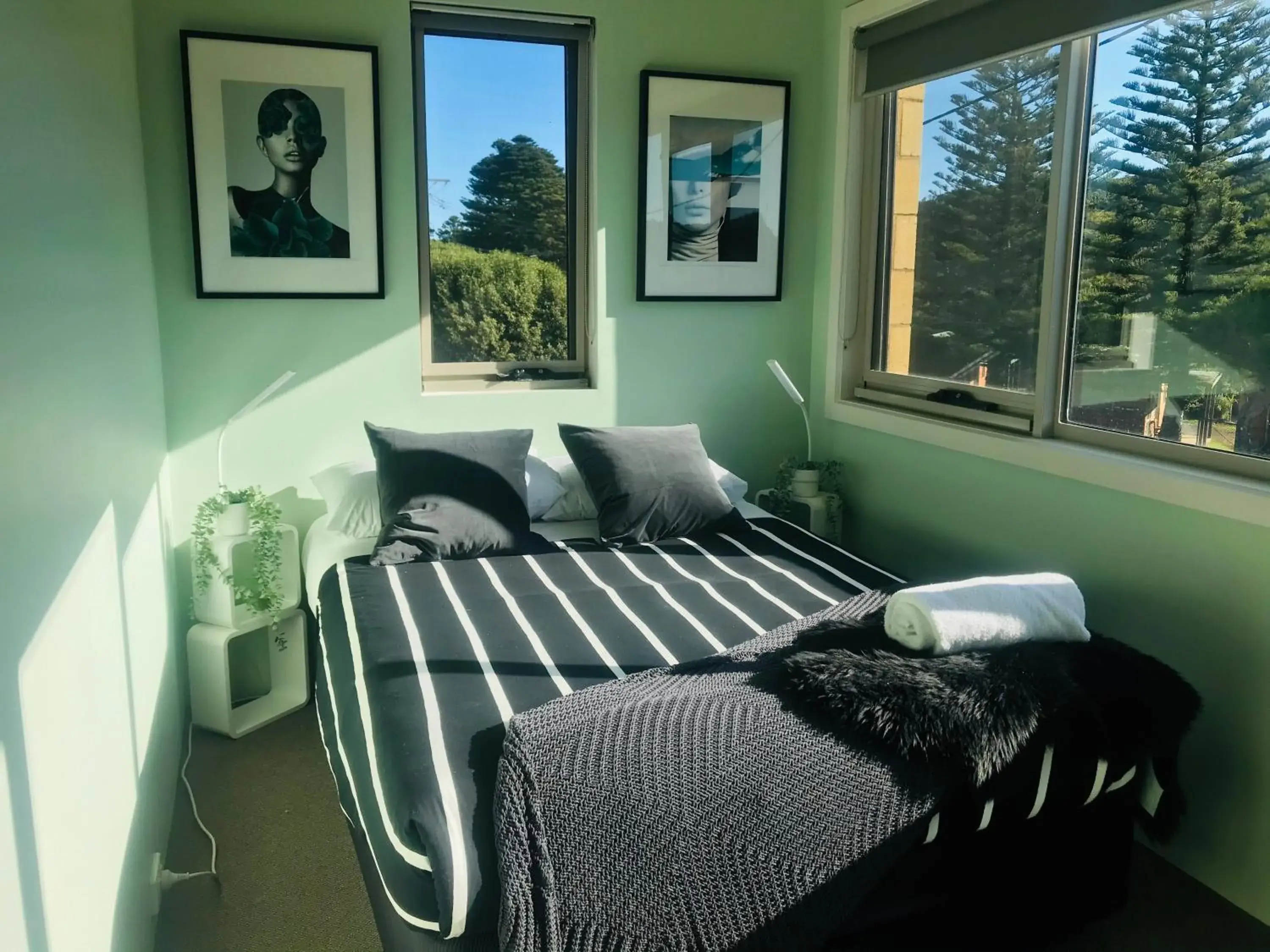 Bed in Sow and Piglets Guesthouse Bed in Sow and Piglets Guesthouse