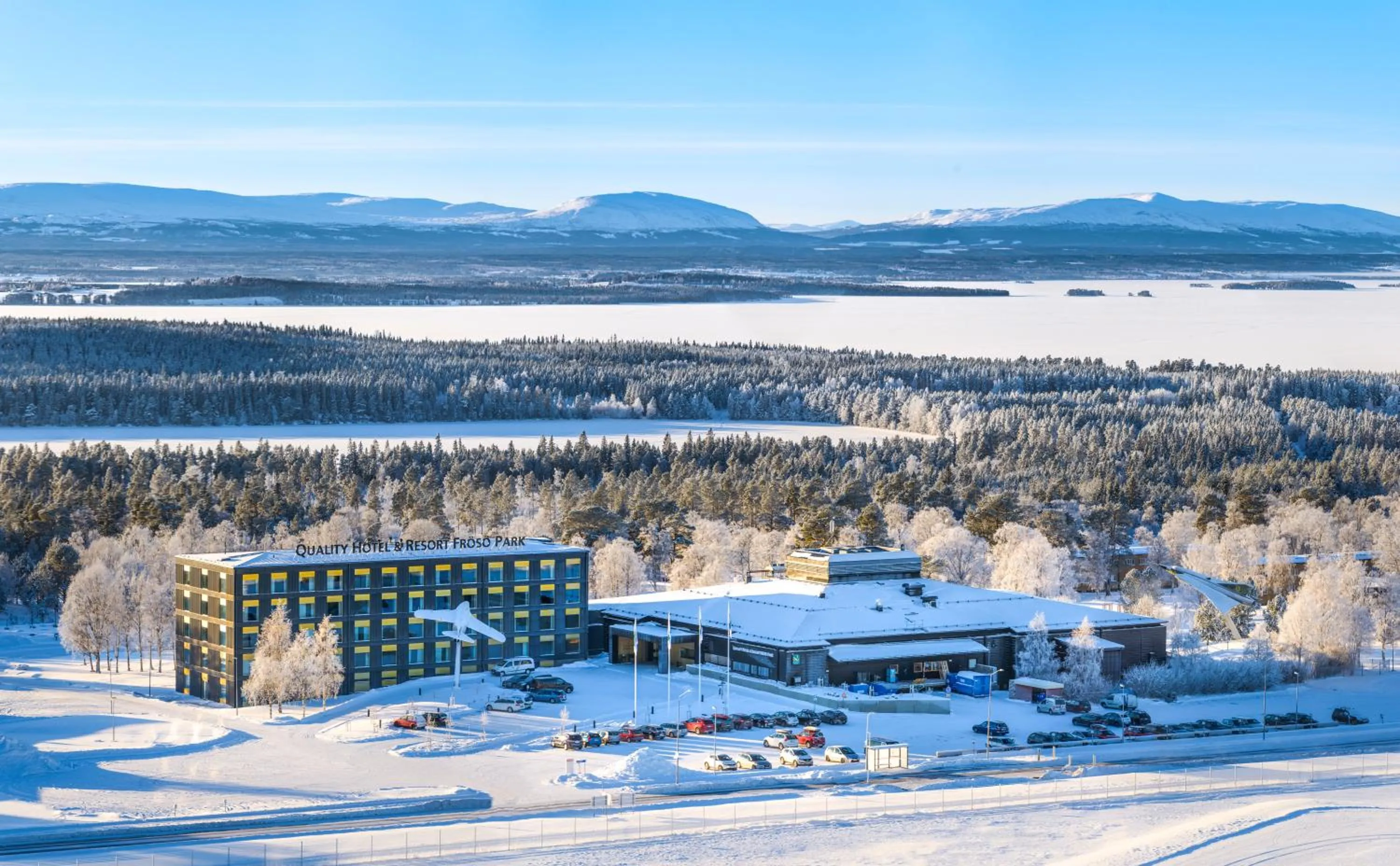Facade/entrance in Frösö Park Hotel