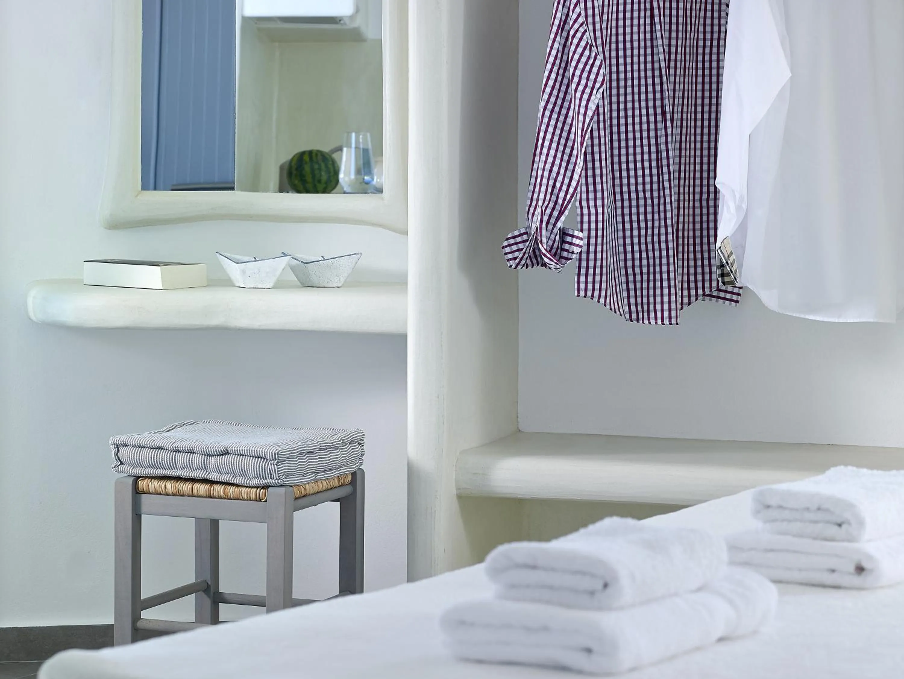 Decorative detail, Bed in Garifalakis Comfort Rooms