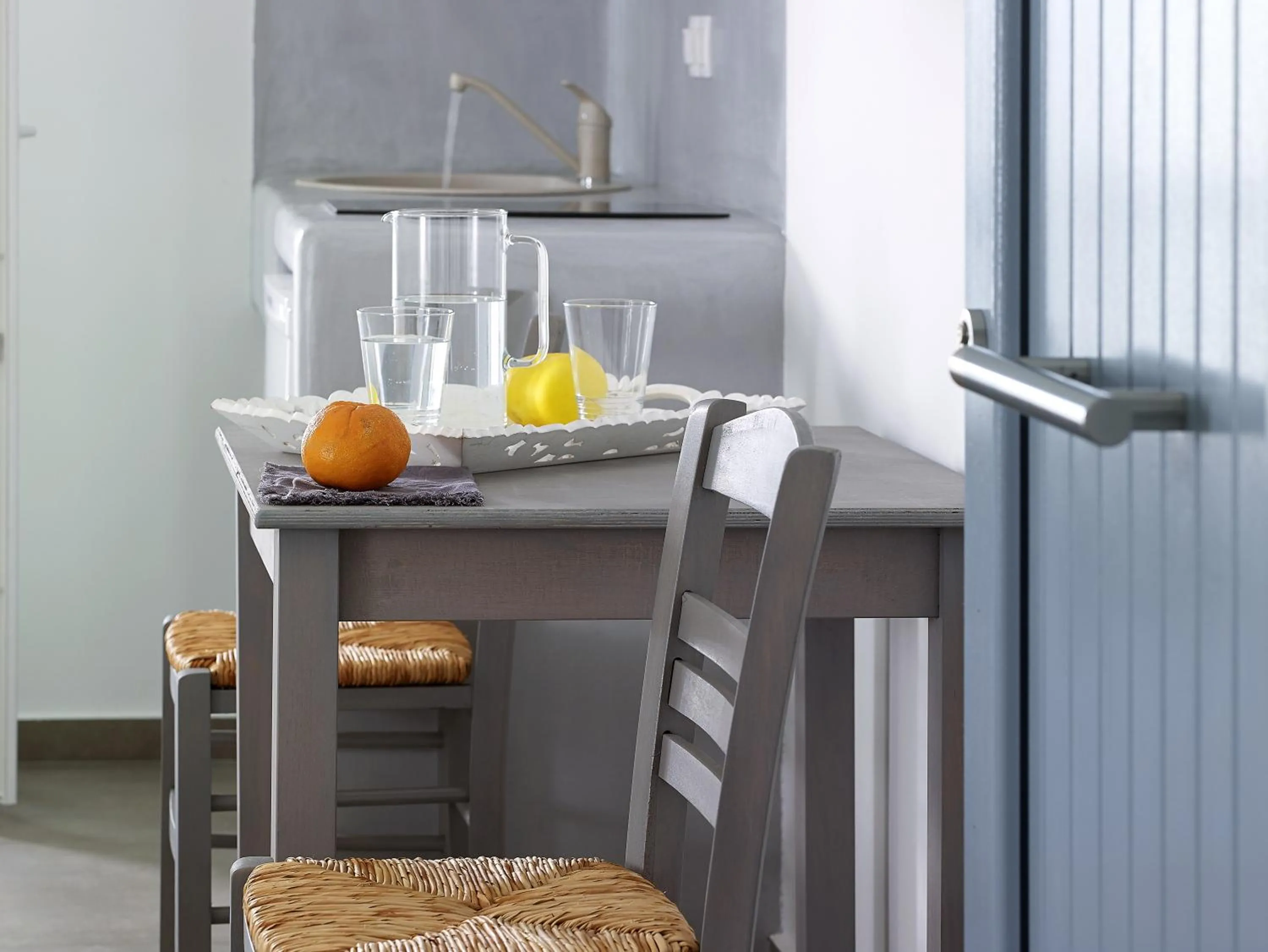 Kitchen or kitchenette in Garifalakis Comfort Rooms
