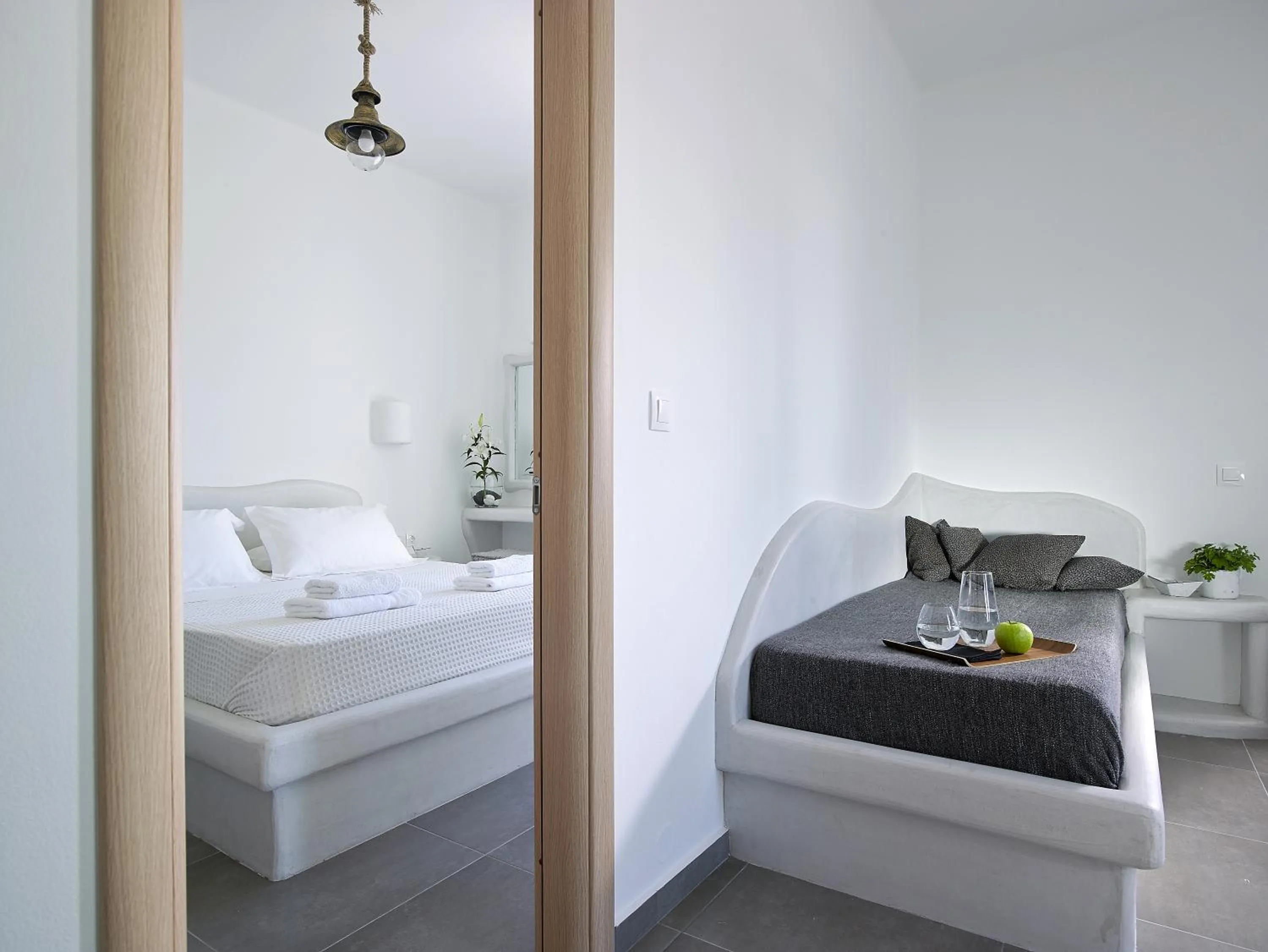 Living room, Bed in Garifalakis Comfort Rooms
