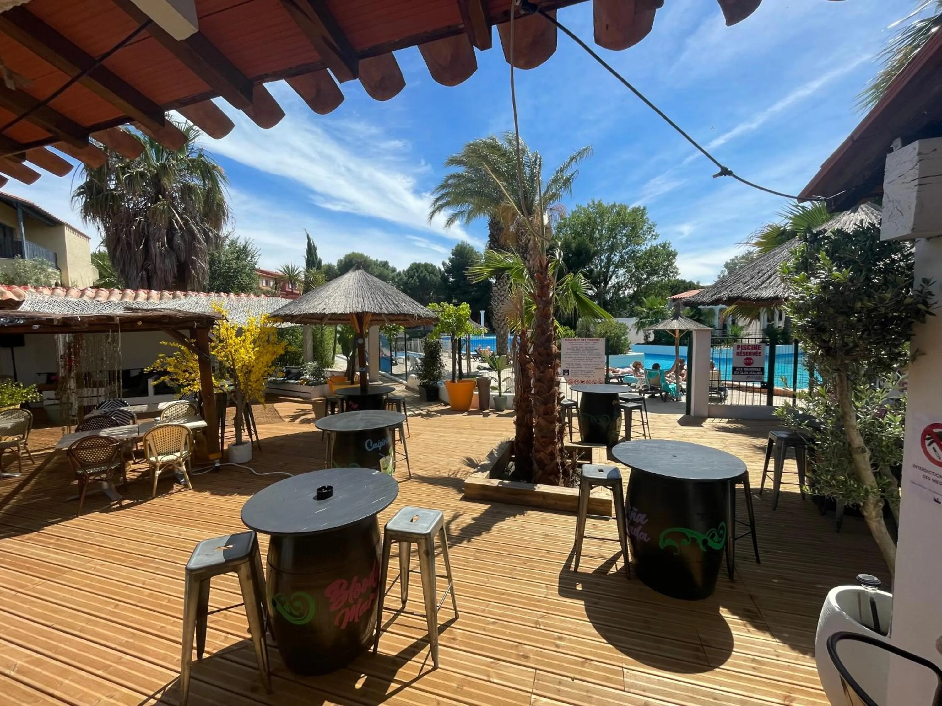 Patio in Malibu Village