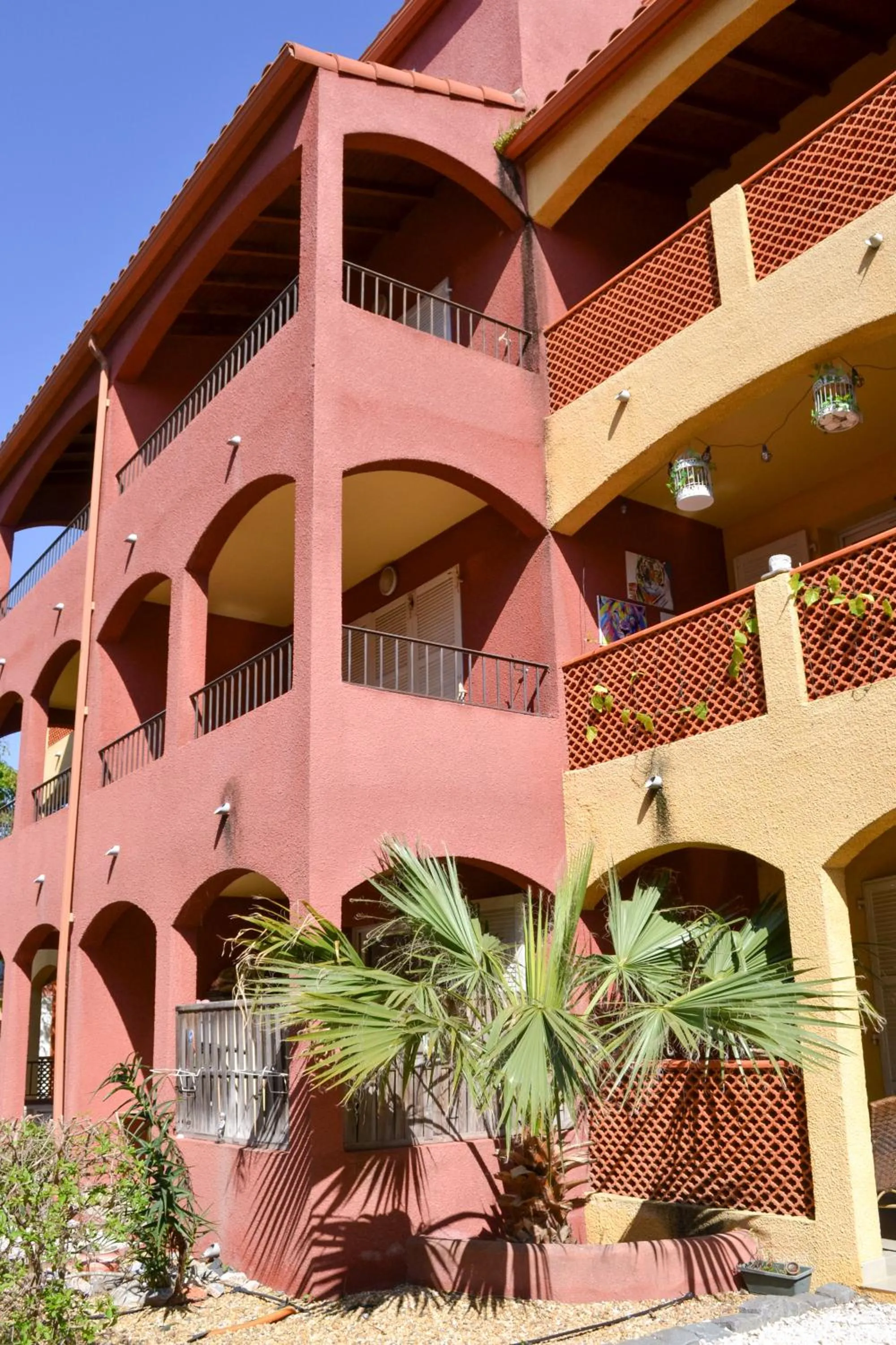 Property building in Malibu Village