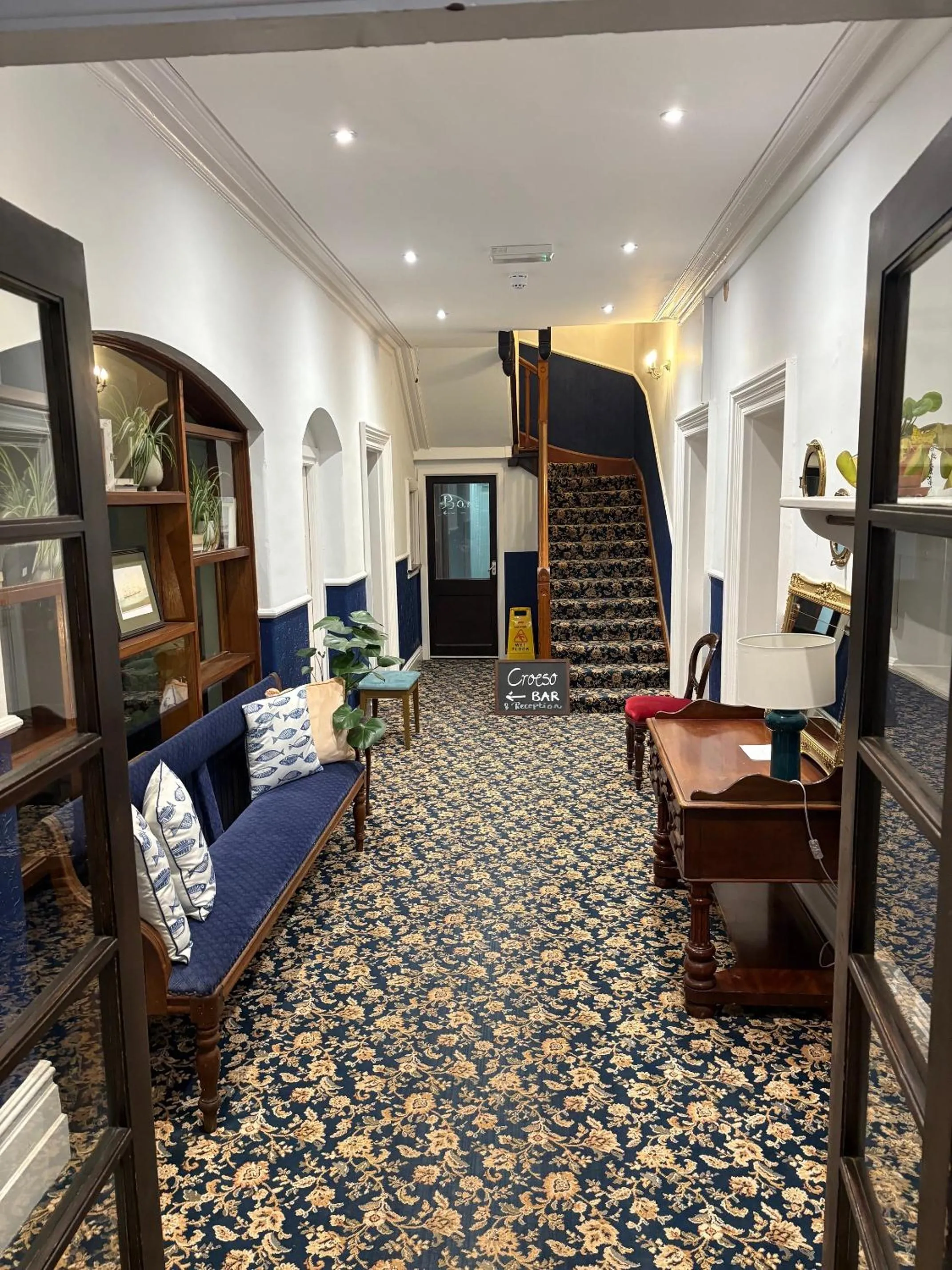 Lobby or reception in The Marine Hotel