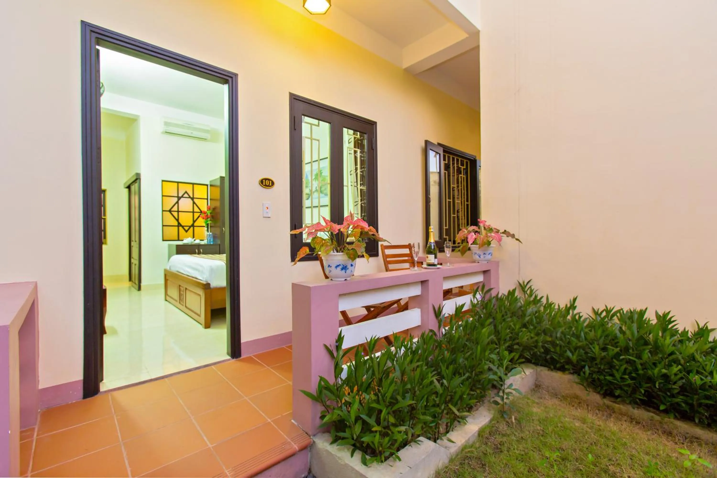 Garden in Do River Homestay