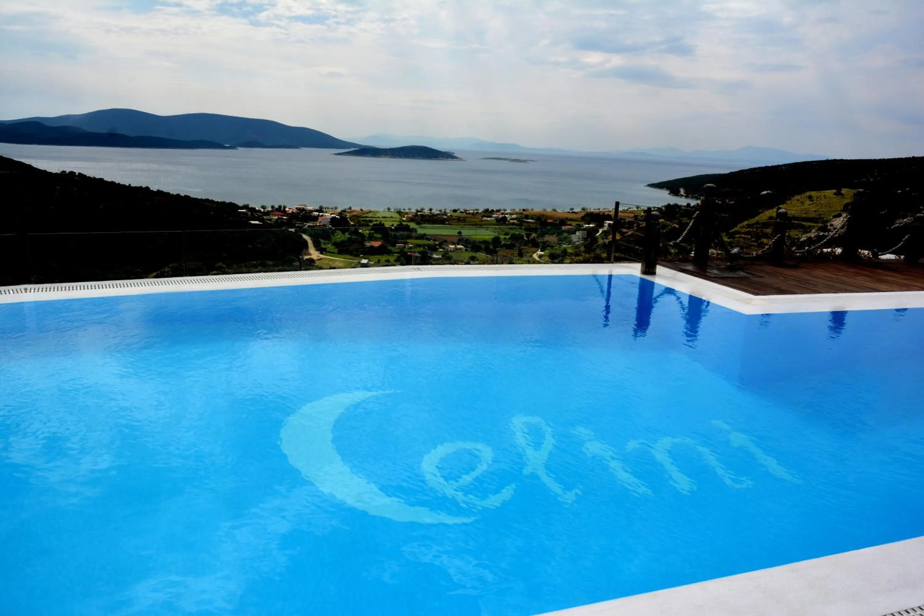 Pool view in Celini Suites Hotel
