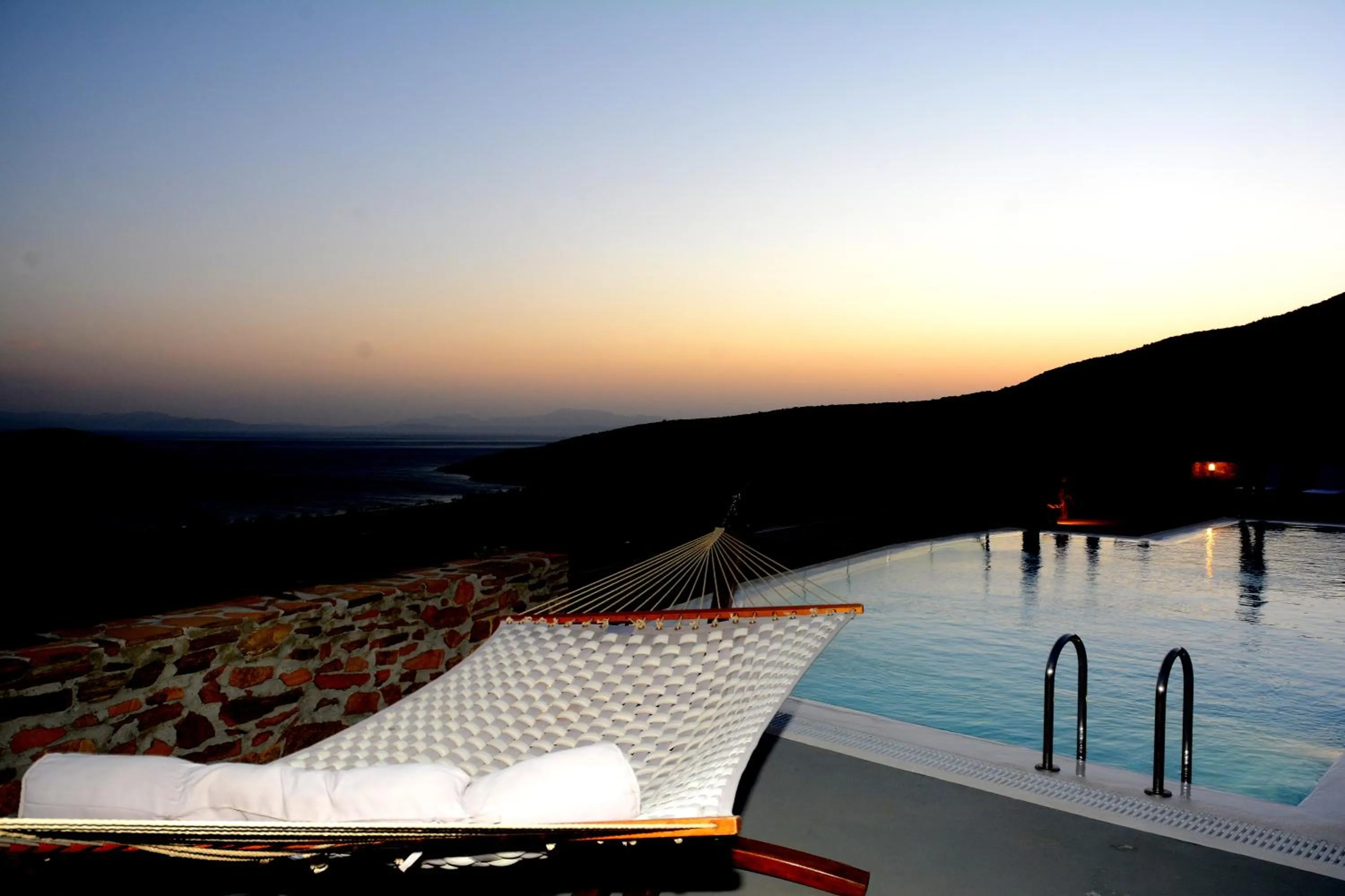 Pool view in Celini Suites Hotel