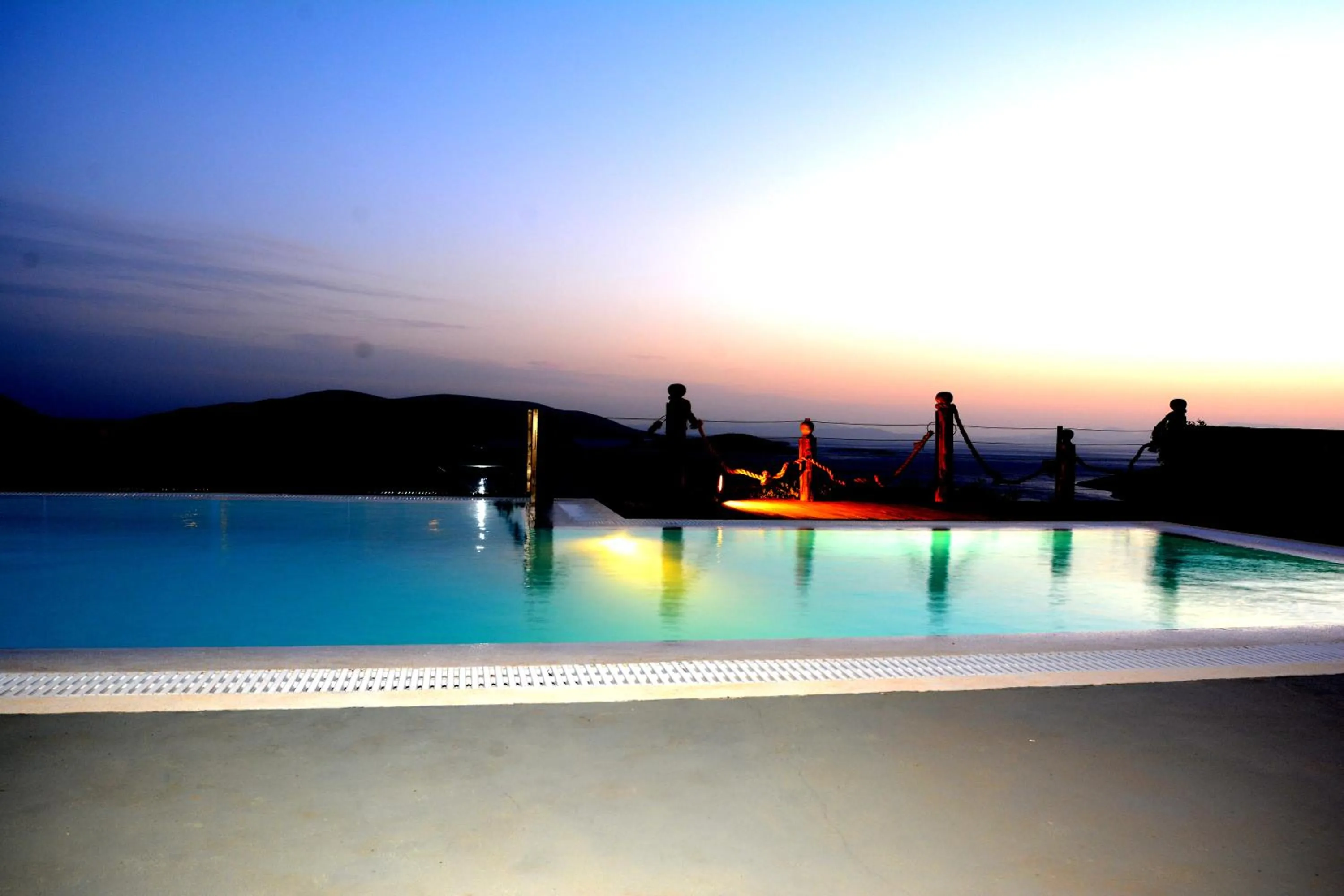 Pool view in Celini Suites Hotel