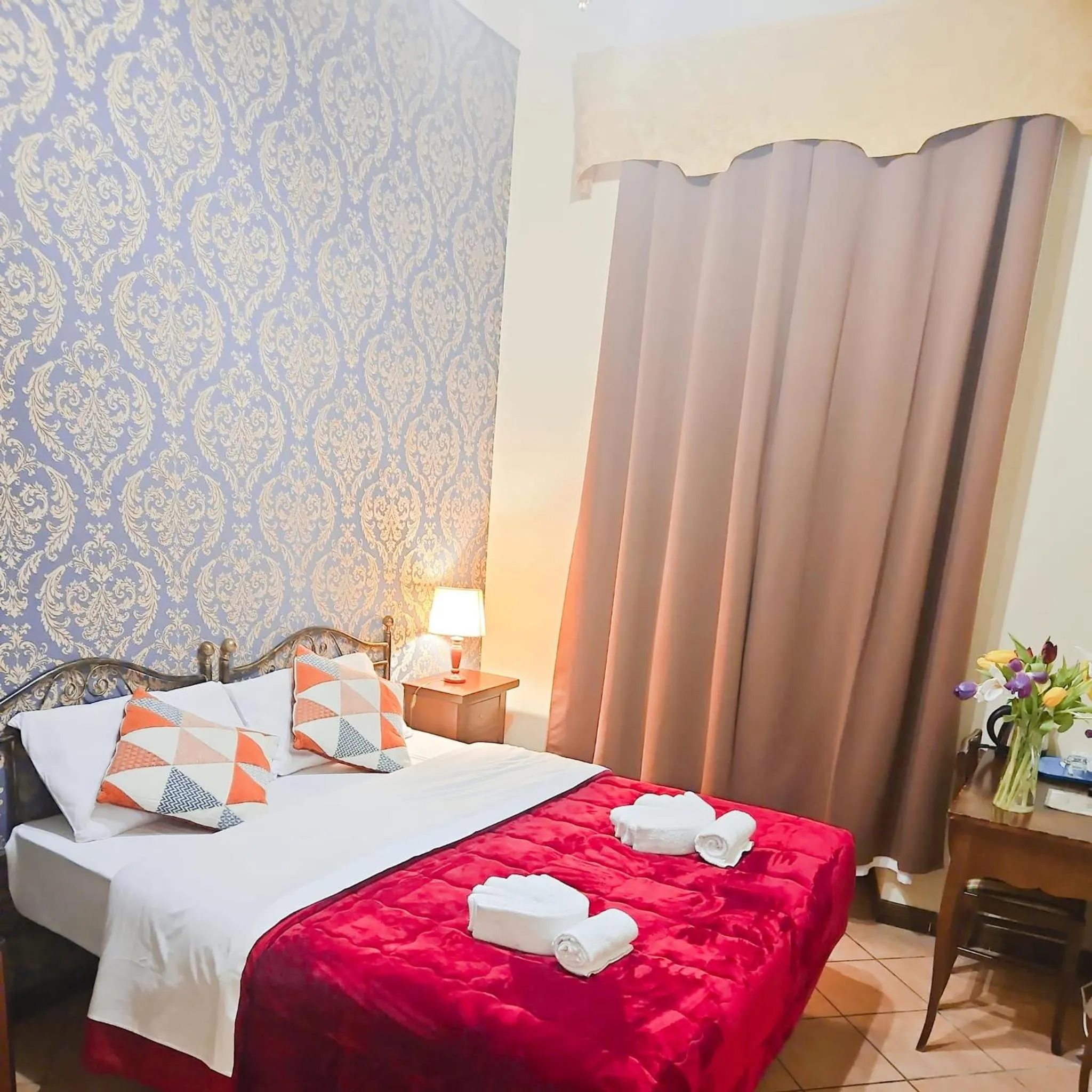 Bed in Hotel Giubileo