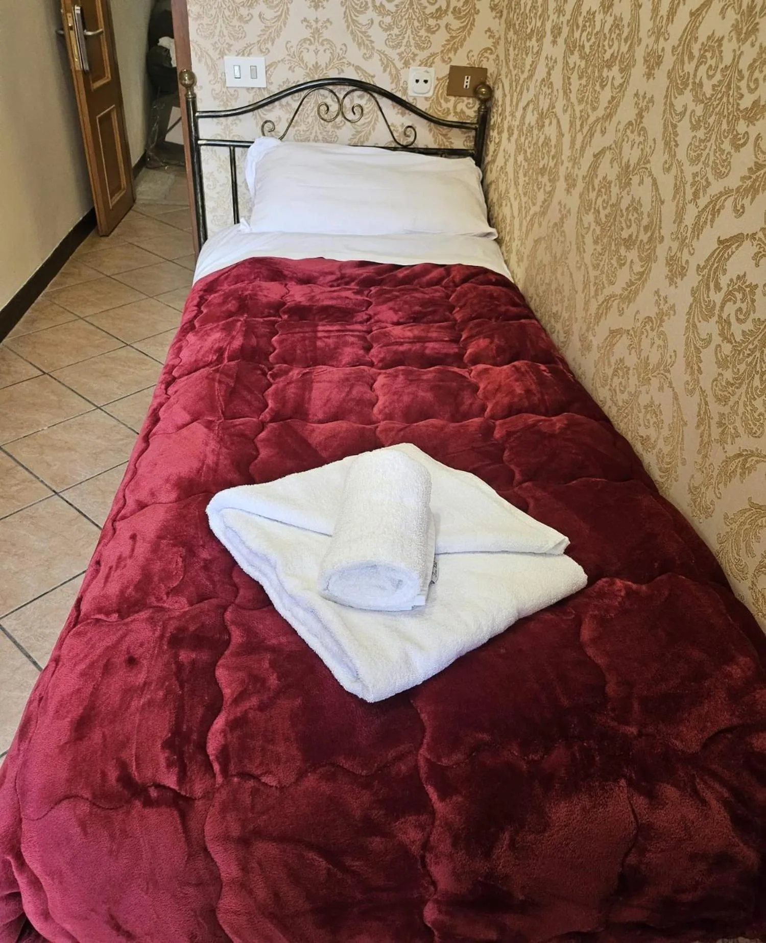 Bed in Hotel Giubileo