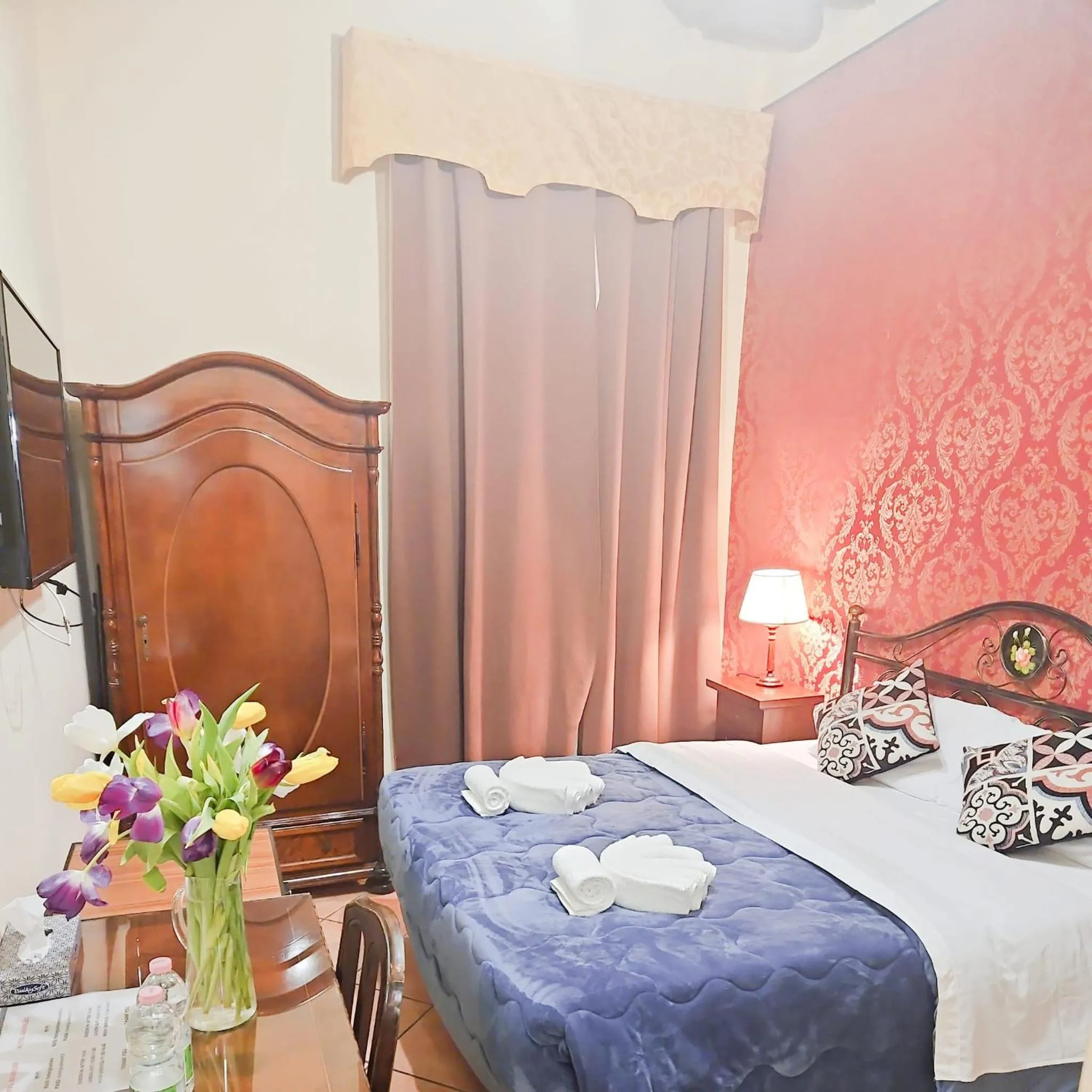 Bed in Hotel Giubileo