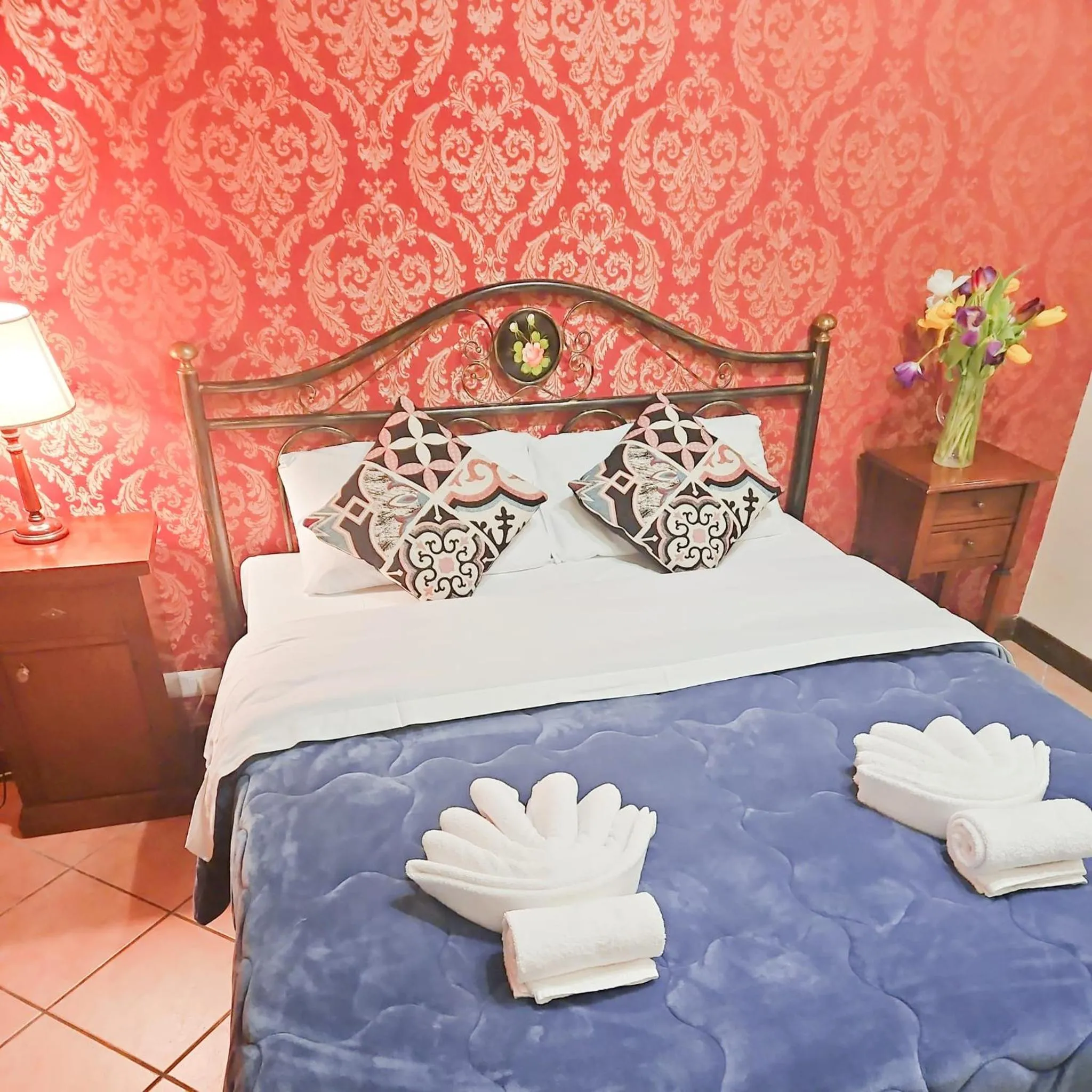 Bed in Hotel Giubileo