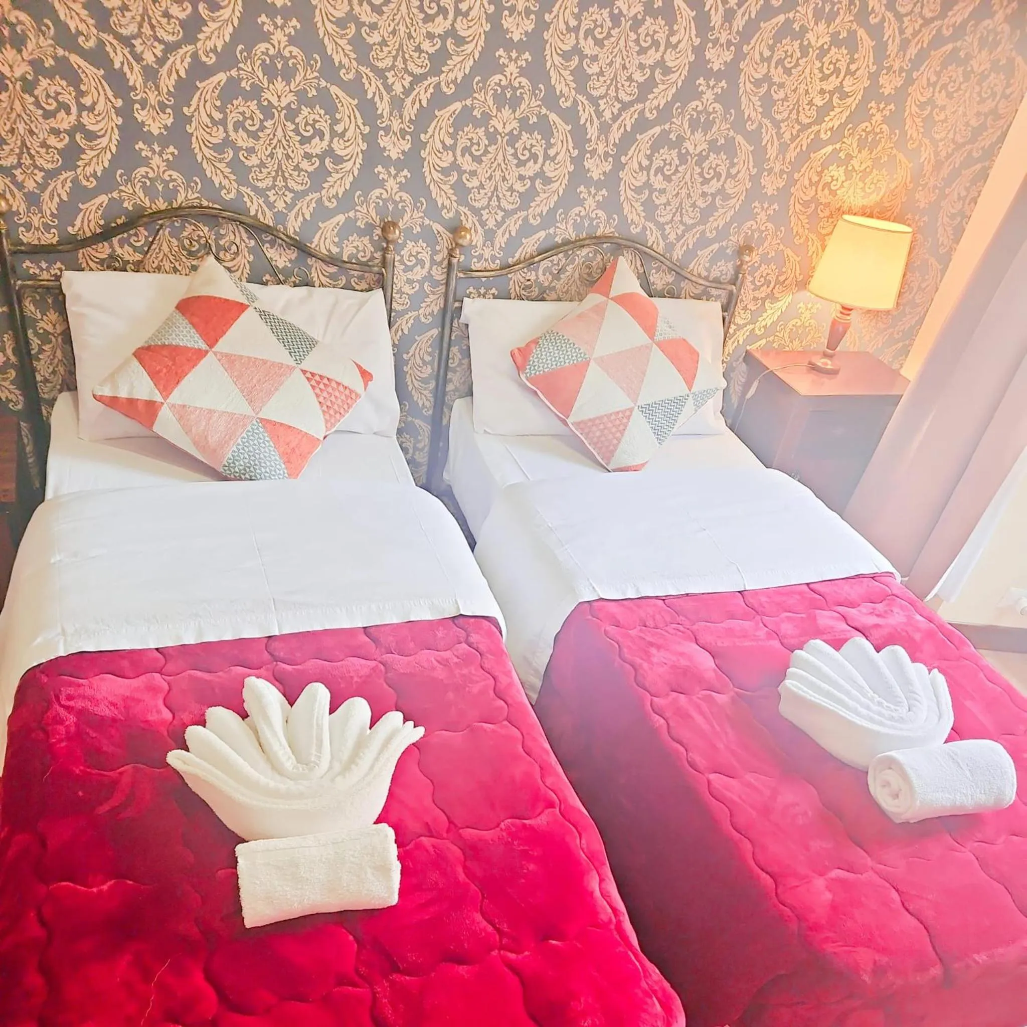 Bed in Hotel Giubileo