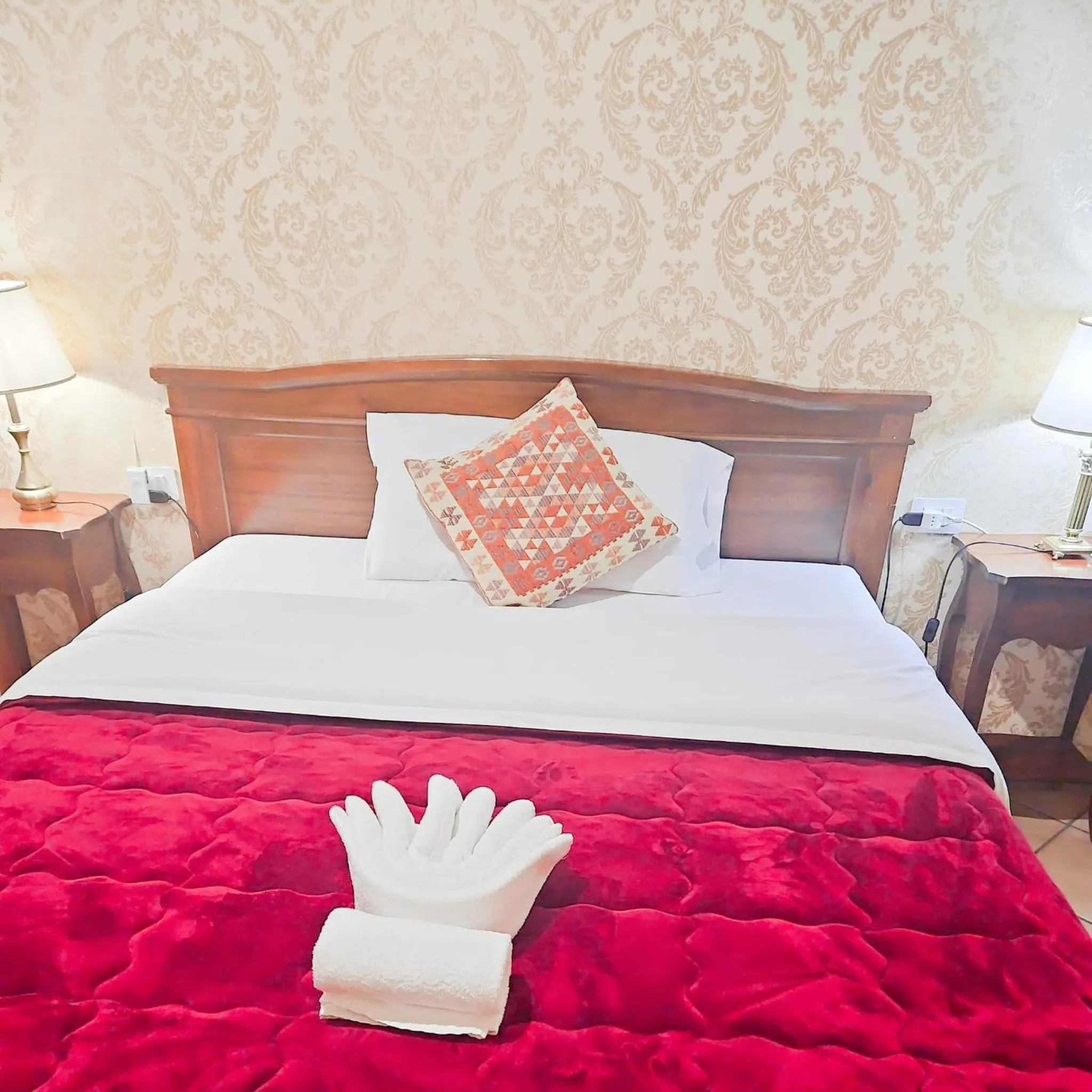 Bed in Hotel Giubileo