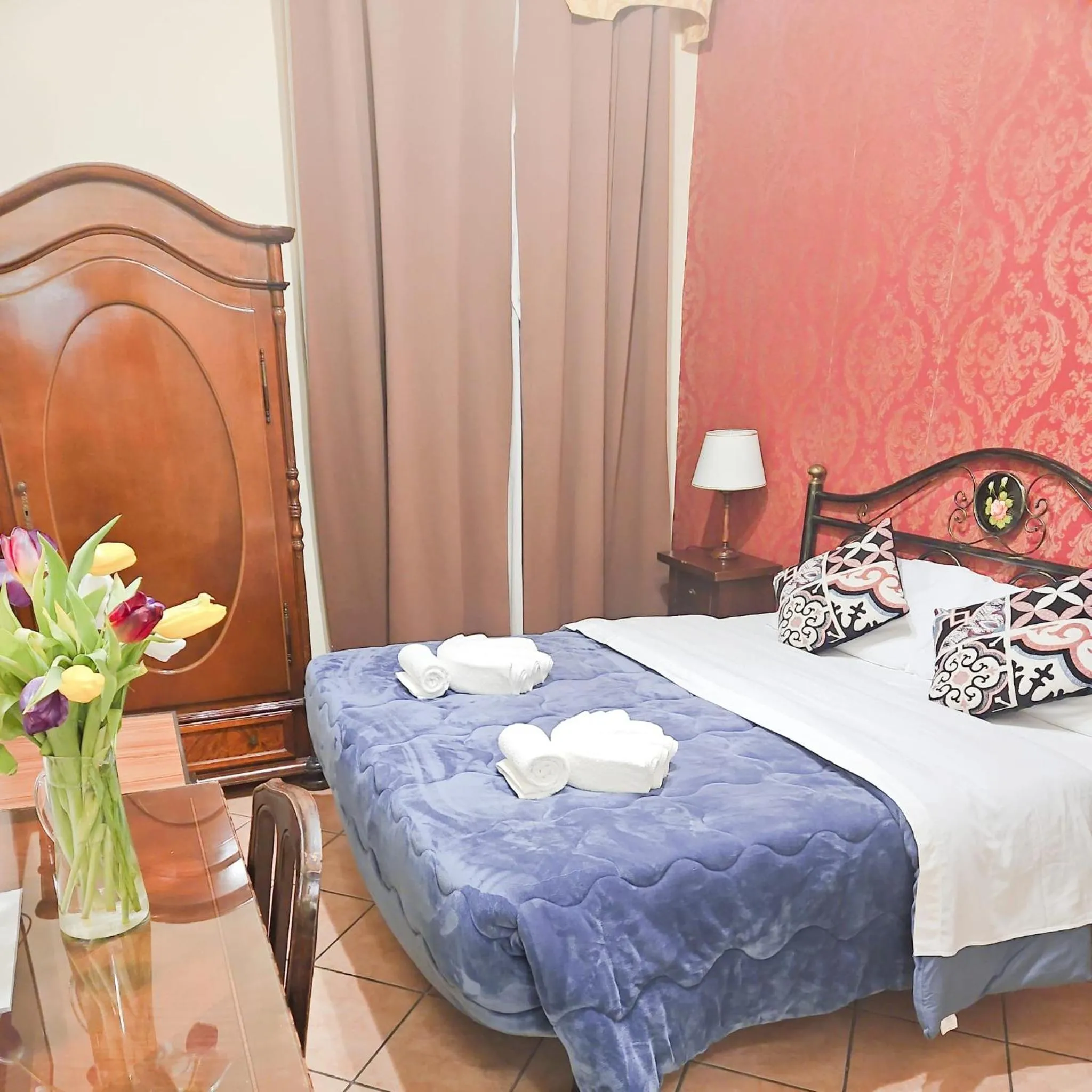 Bed in Hotel Giubileo