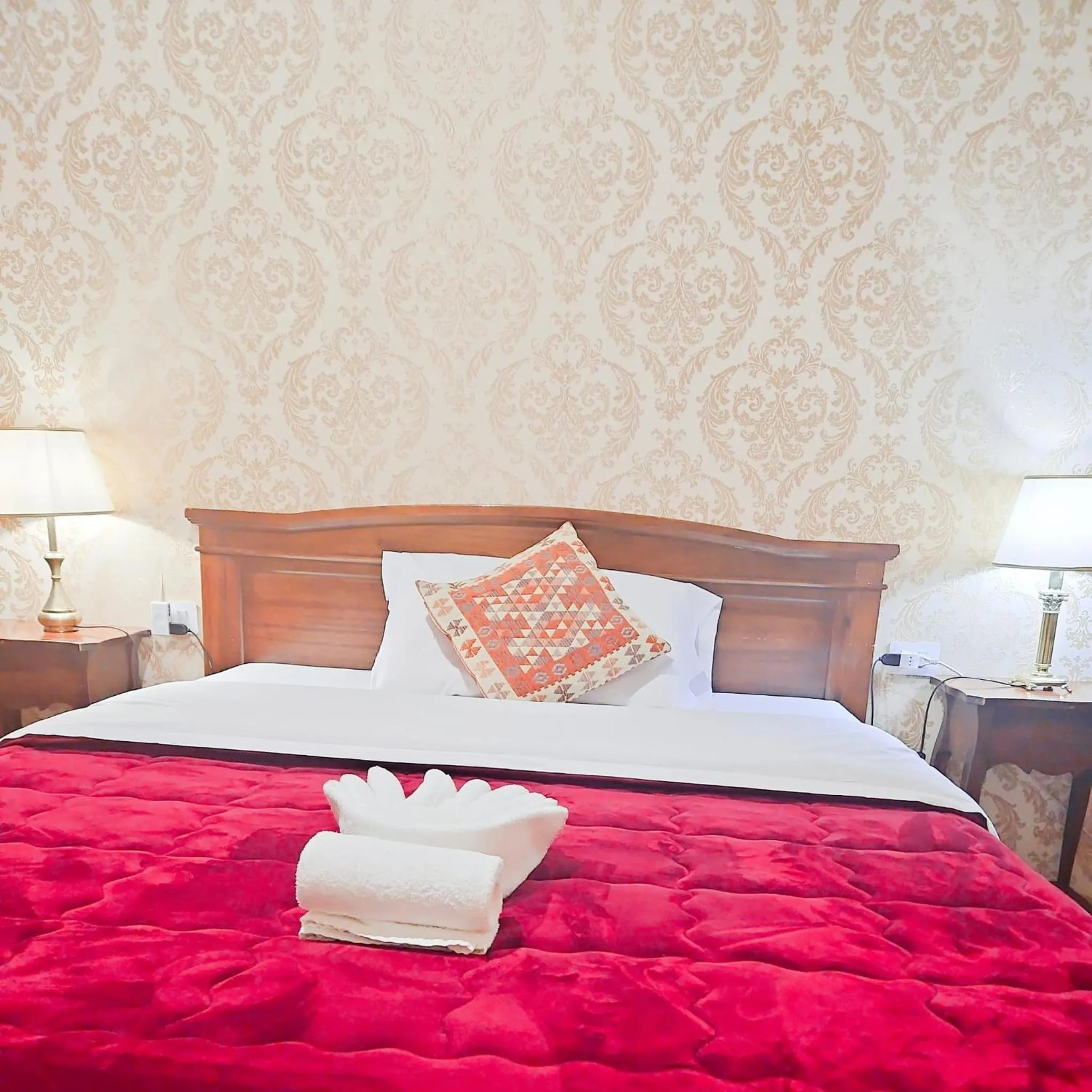 Bed in Hotel Giubileo