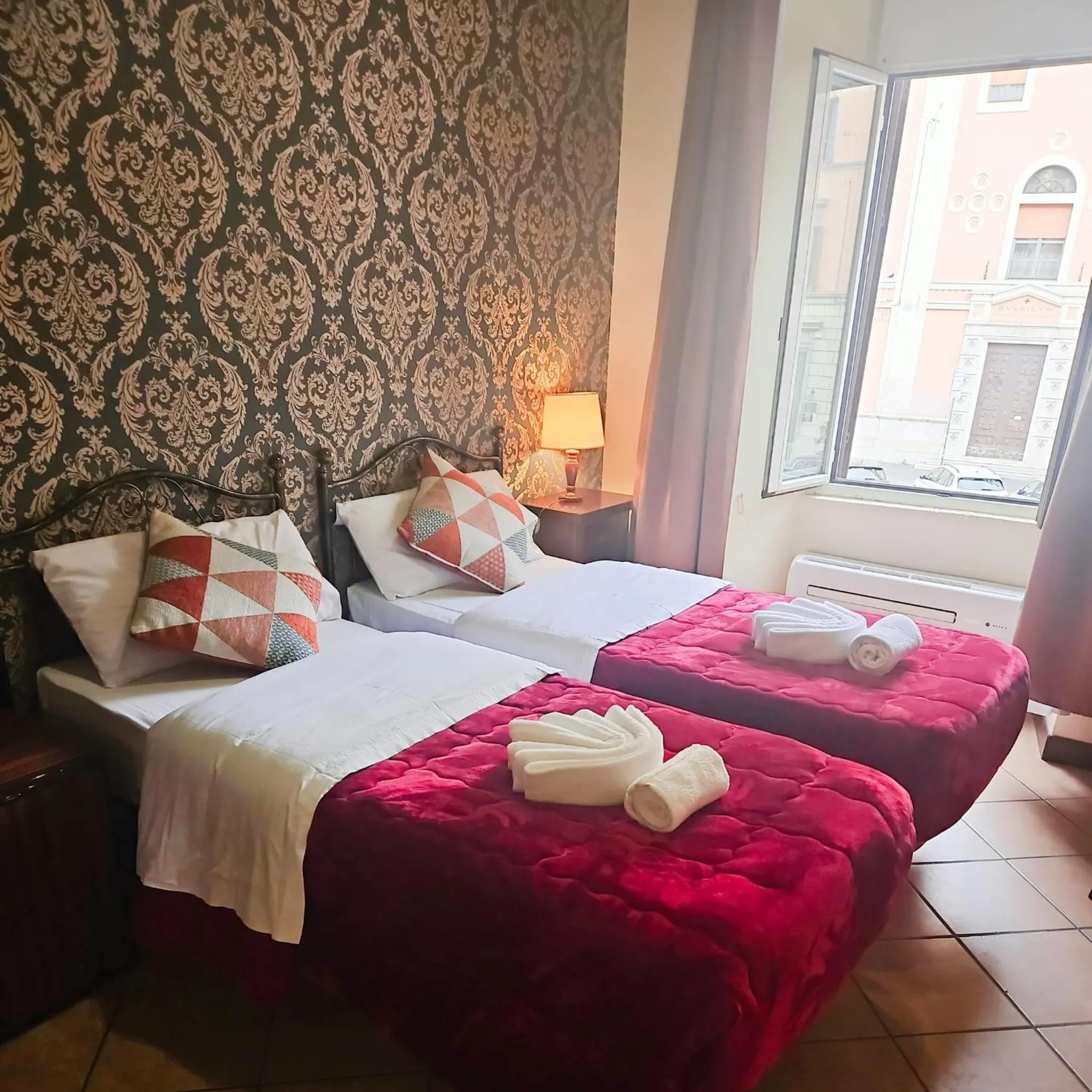 Bed in Hotel Giubileo