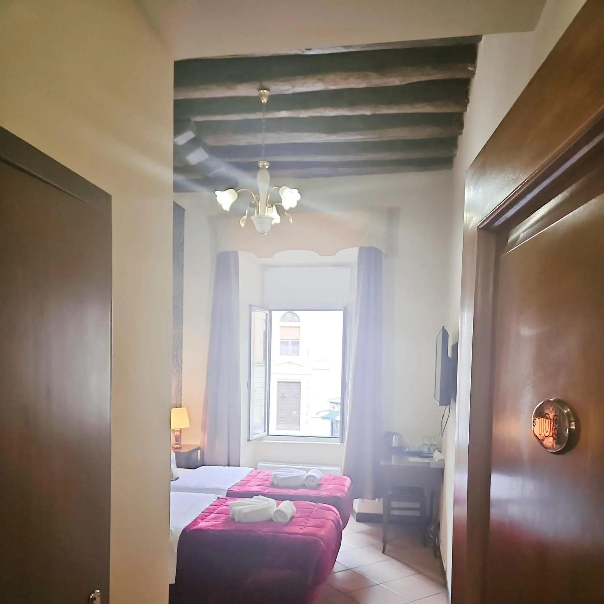 Bed in Hotel Giubileo