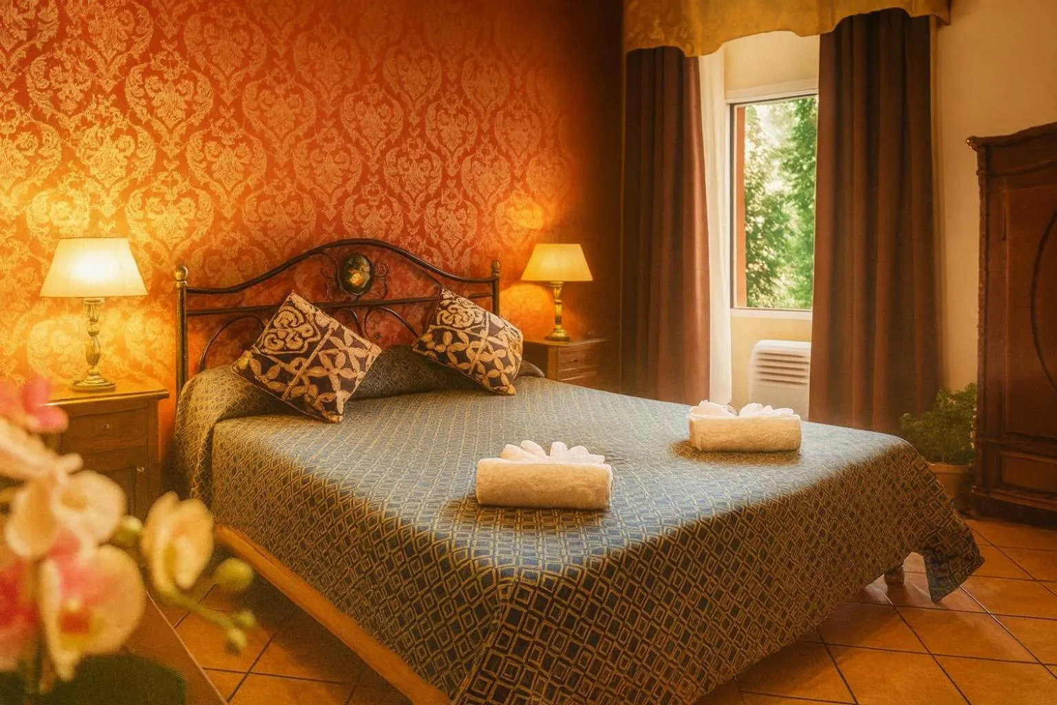 Bed in Hotel Giubileo