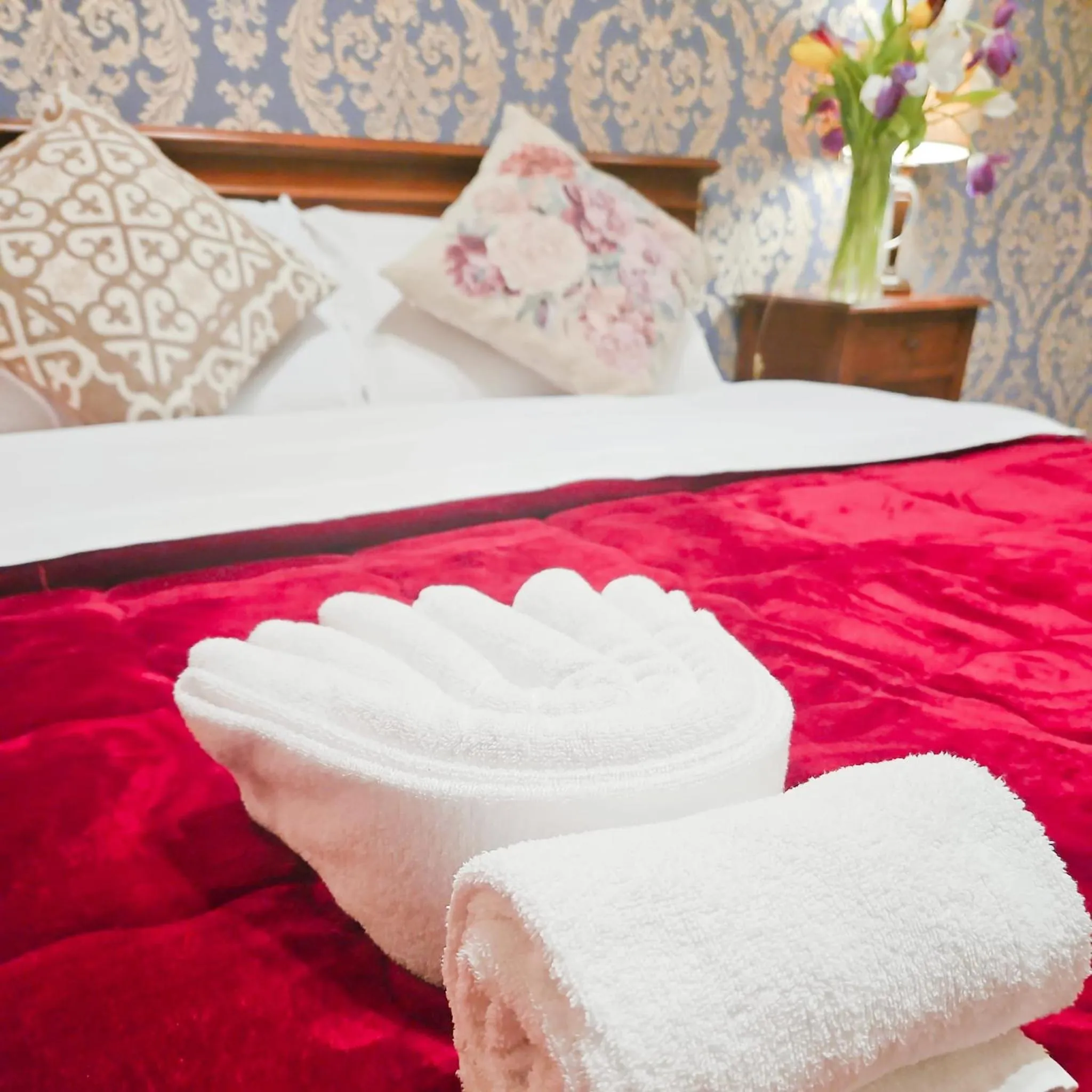 Bed in Hotel Giubileo