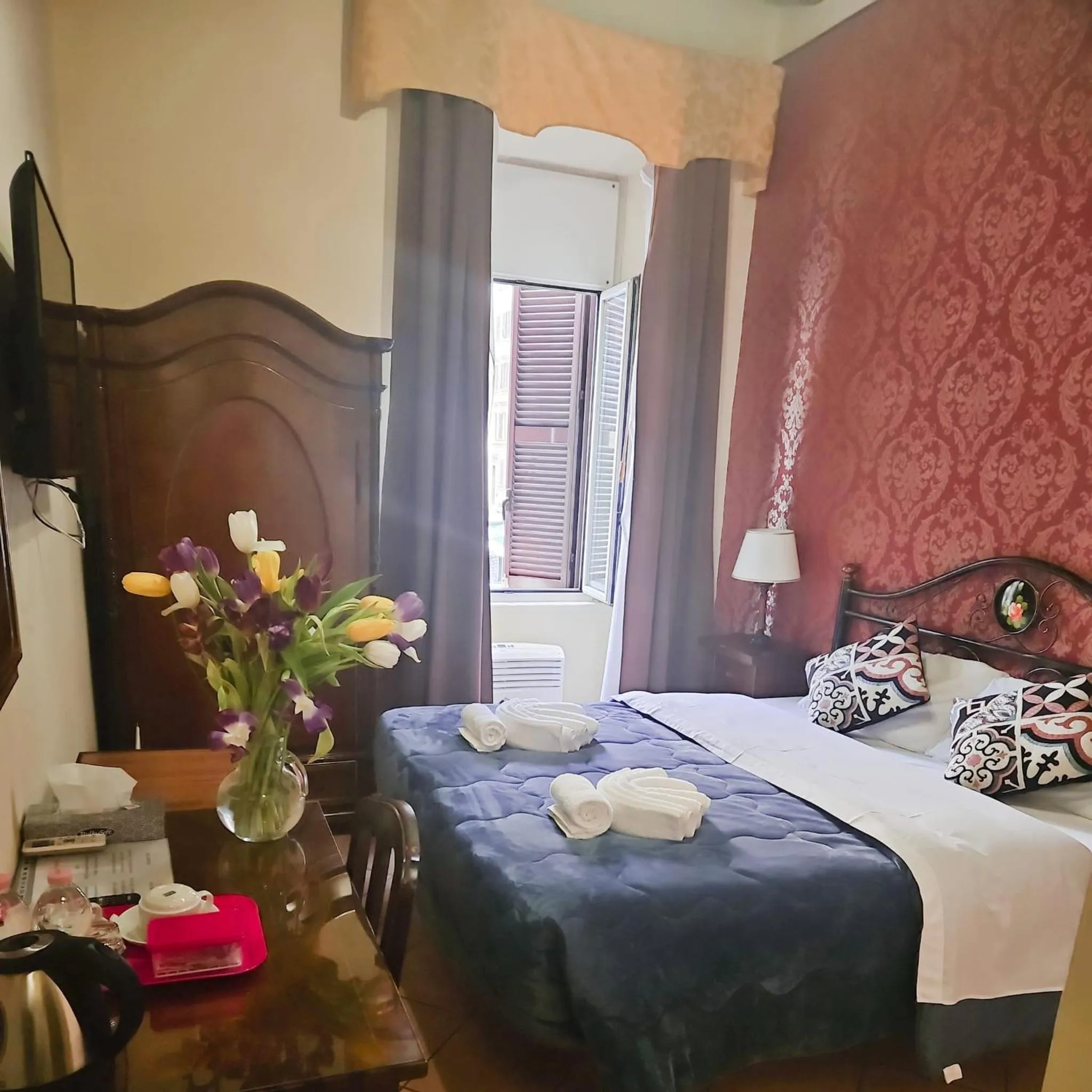 Bed in Hotel Giubileo