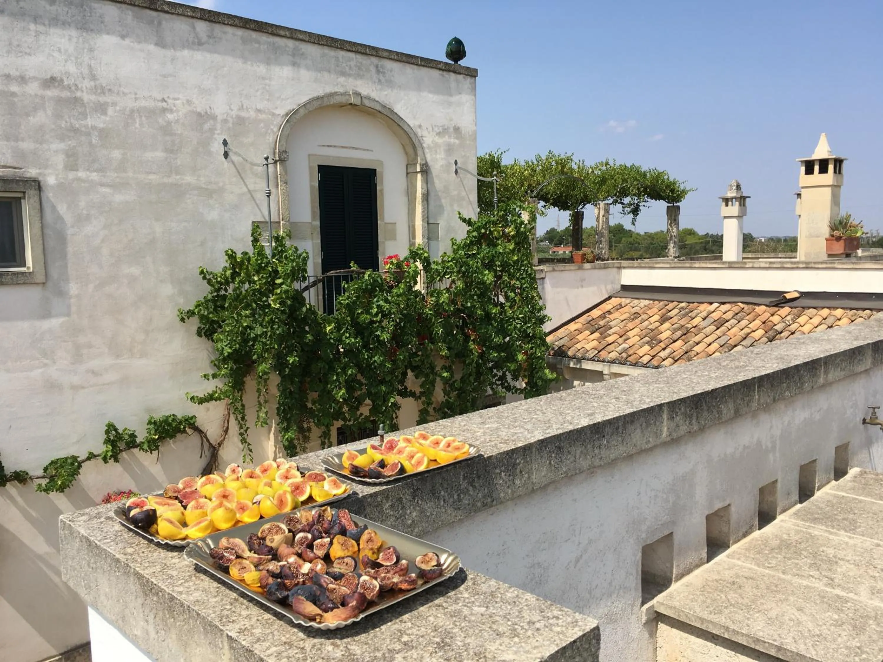 Decorative detail in Corte dei Salentini