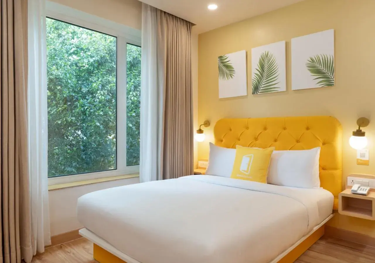 Standard Queen Room - single occupancy in Bloom Hotel - DLF Road Gachibowli Standard Queen Room - single occupancy in Bloom Hotel - DLF Road Gachibowli