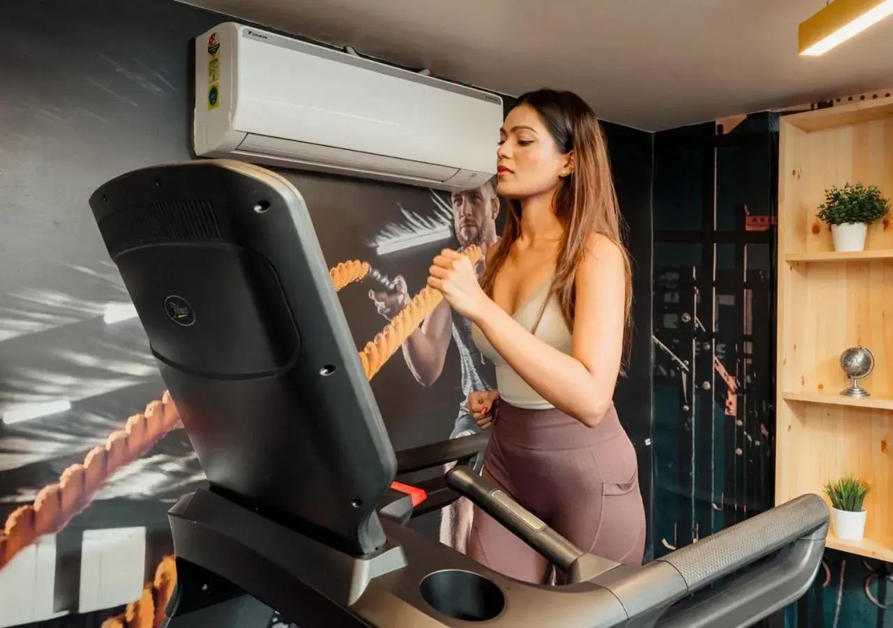 Fitness centre/facilities in Bloom Hotel - DLF Road Gachibowli Fitness centre/facilities in Bloom Hotel - DLF Road Gachibowli