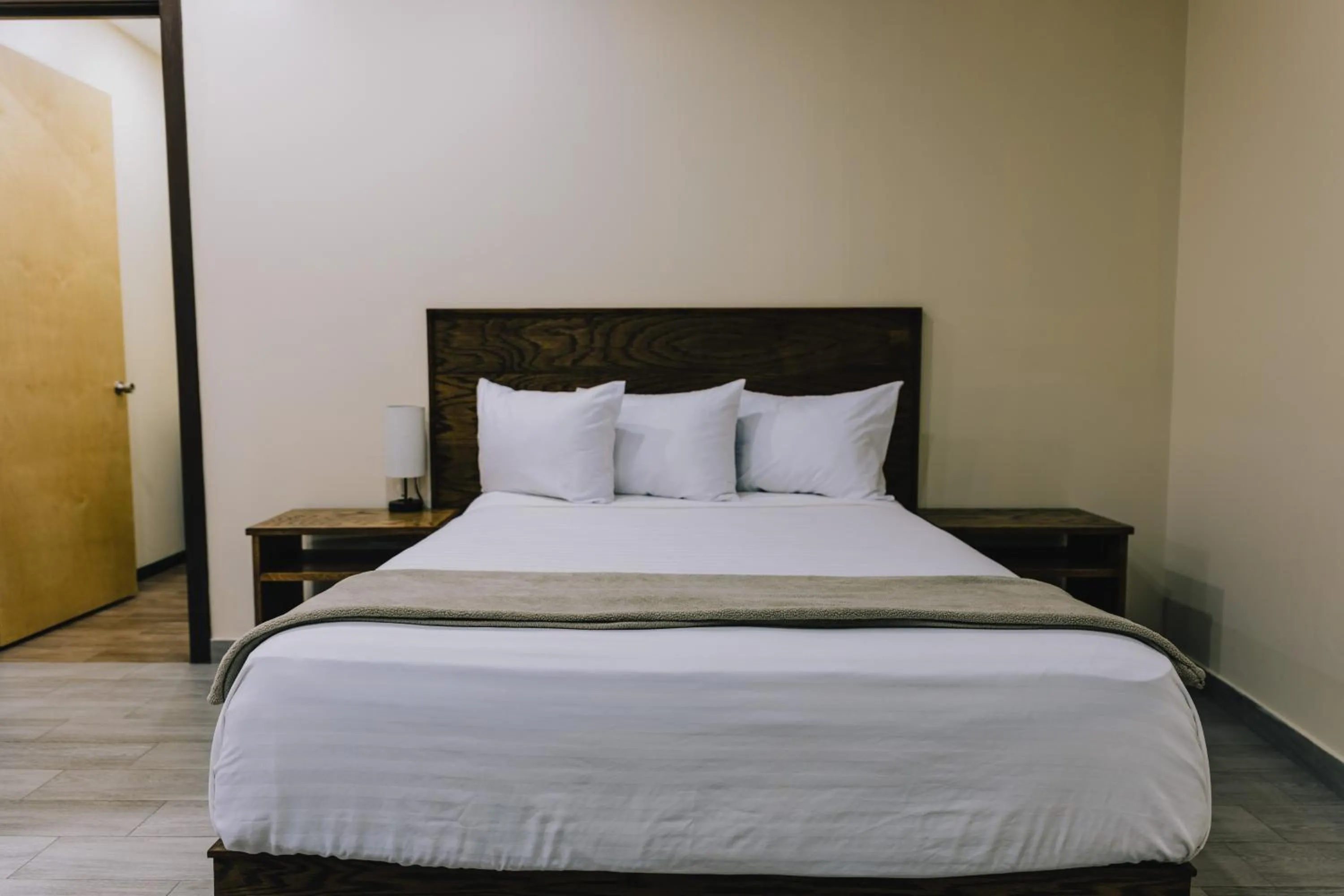 Bed in Hospedaje Consular by Dunas