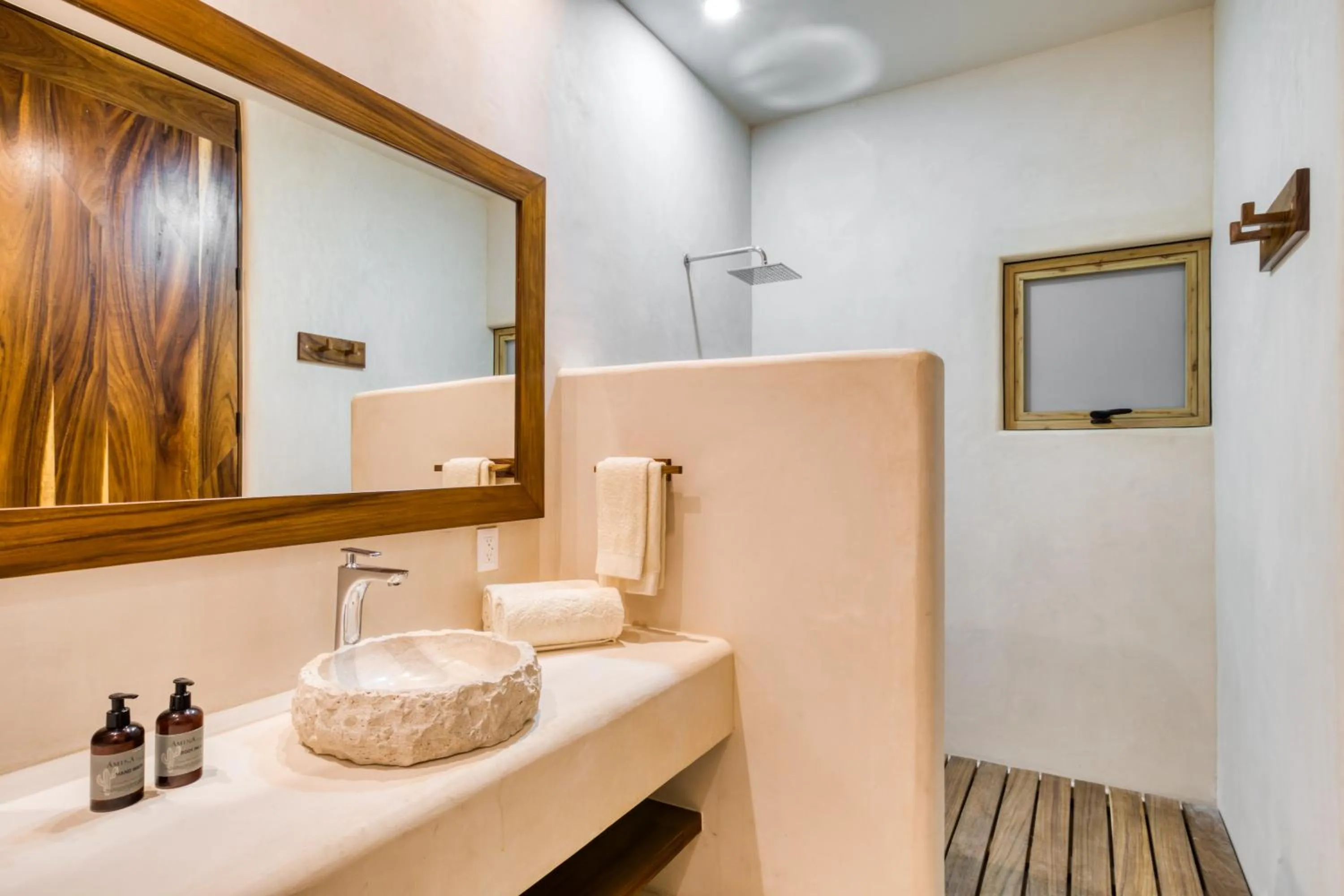 Bathroom in Amina Wind Resort by Tasman