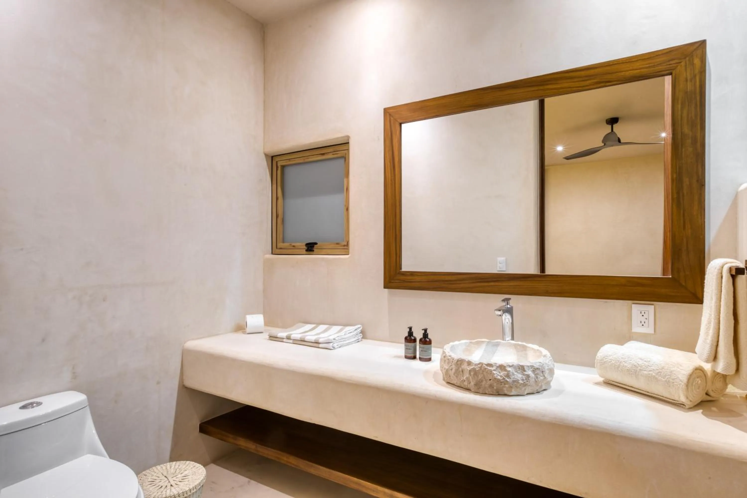 Toilet in Amina Wind Resort by Tasman