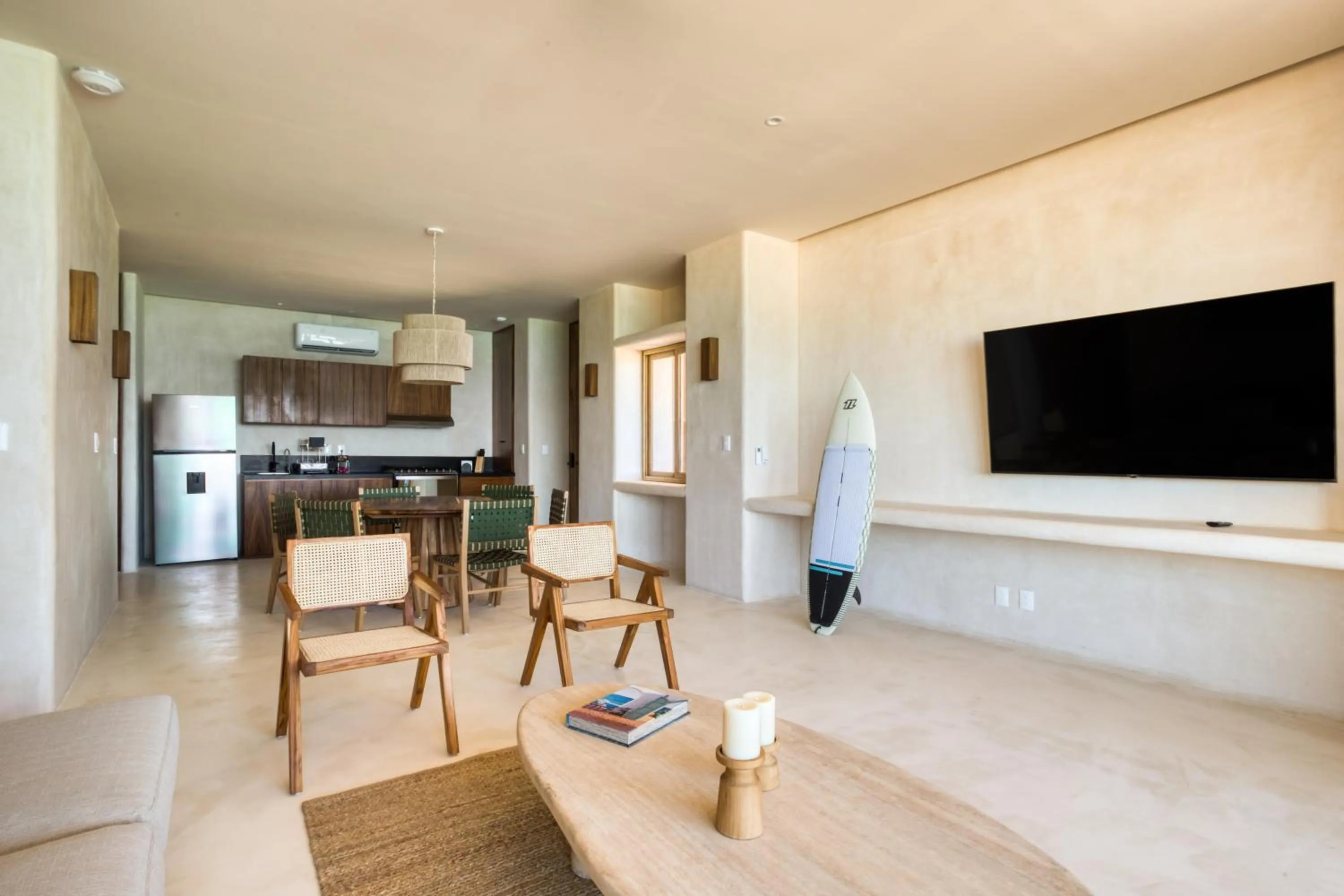 Communal lounge/ TV room in Amina Wind Resort by Tasman