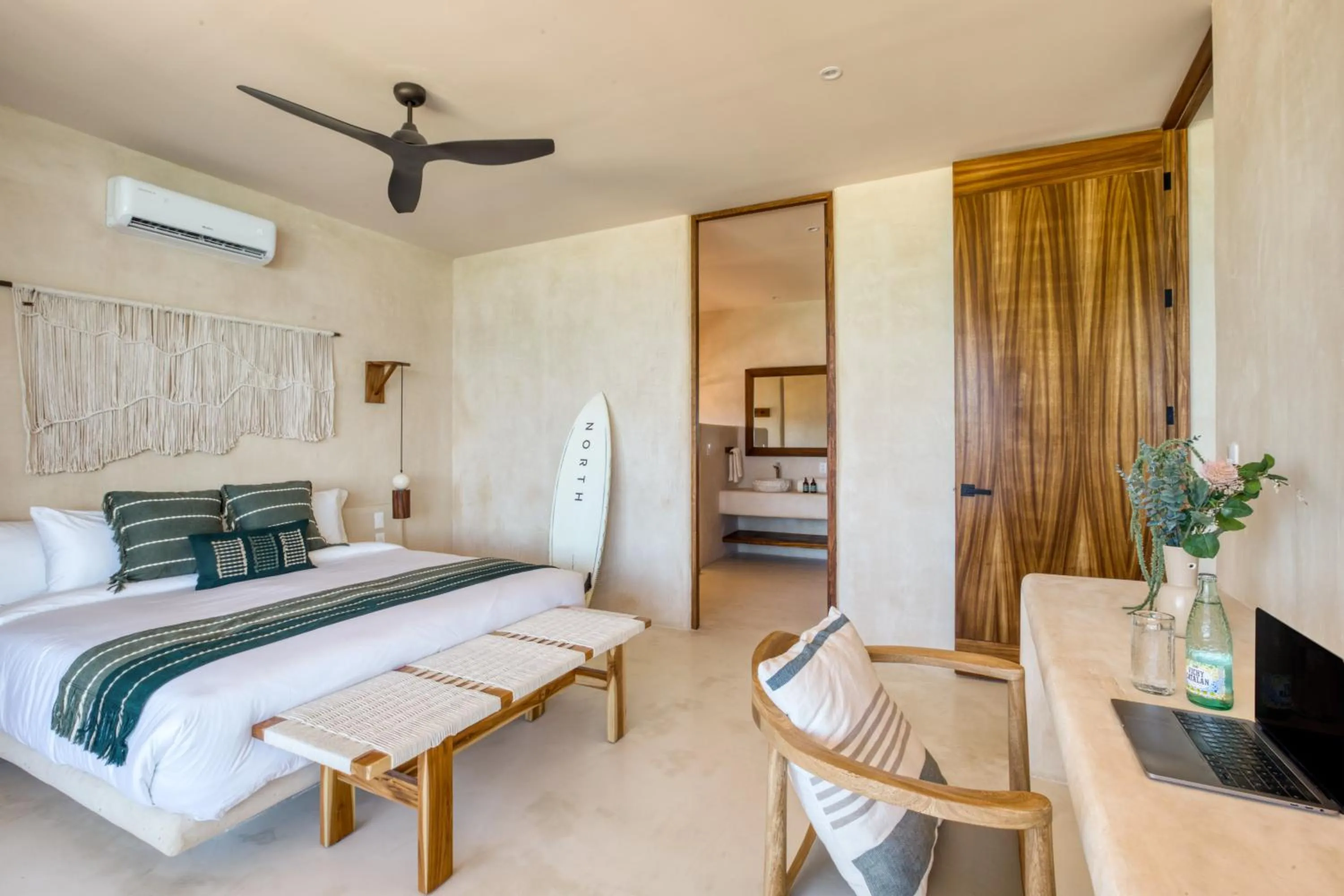 Bed in Amina Wind Resort by Tasman