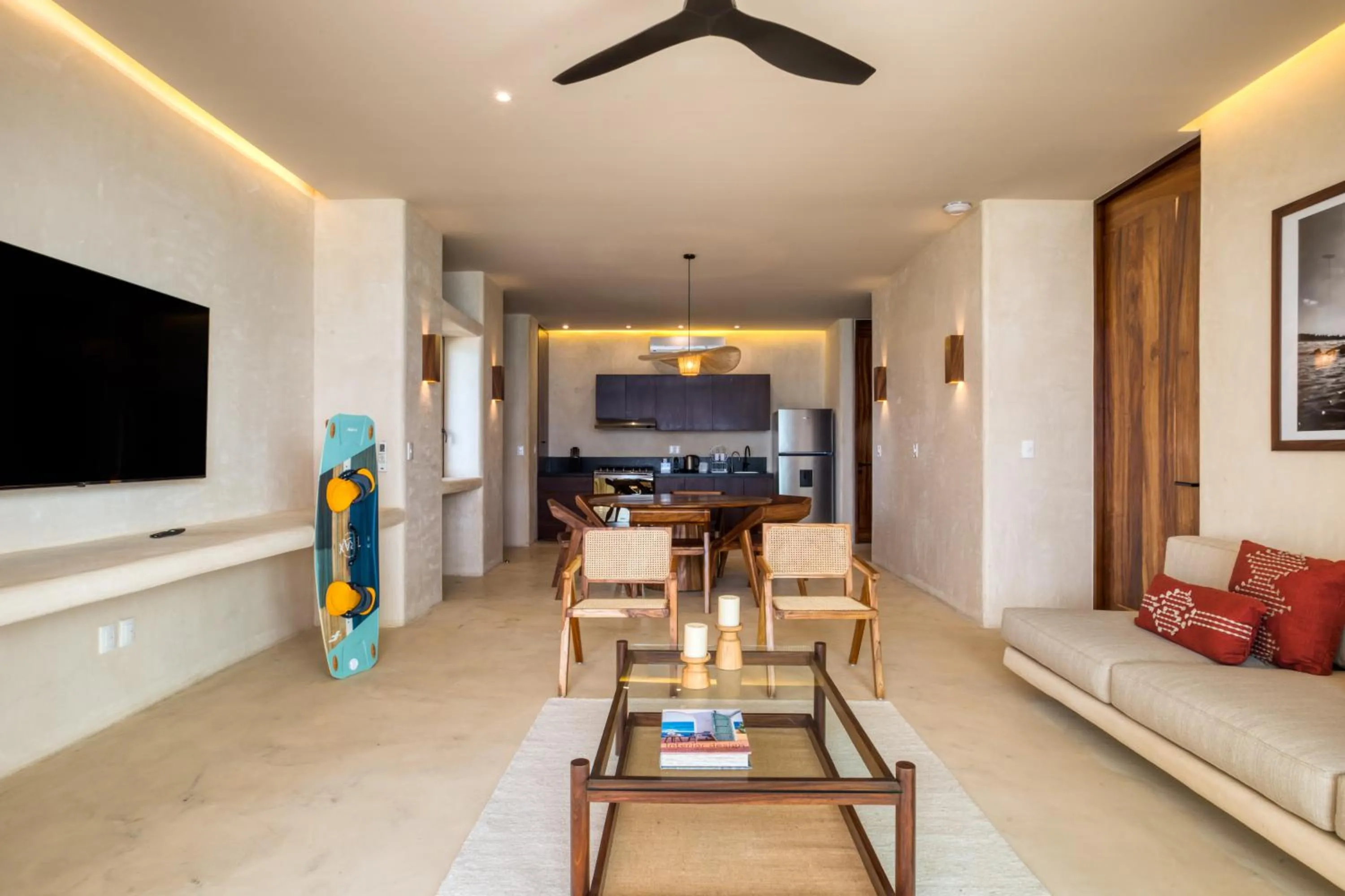 TV and multimedia in Amina Wind Resort by Tasman
