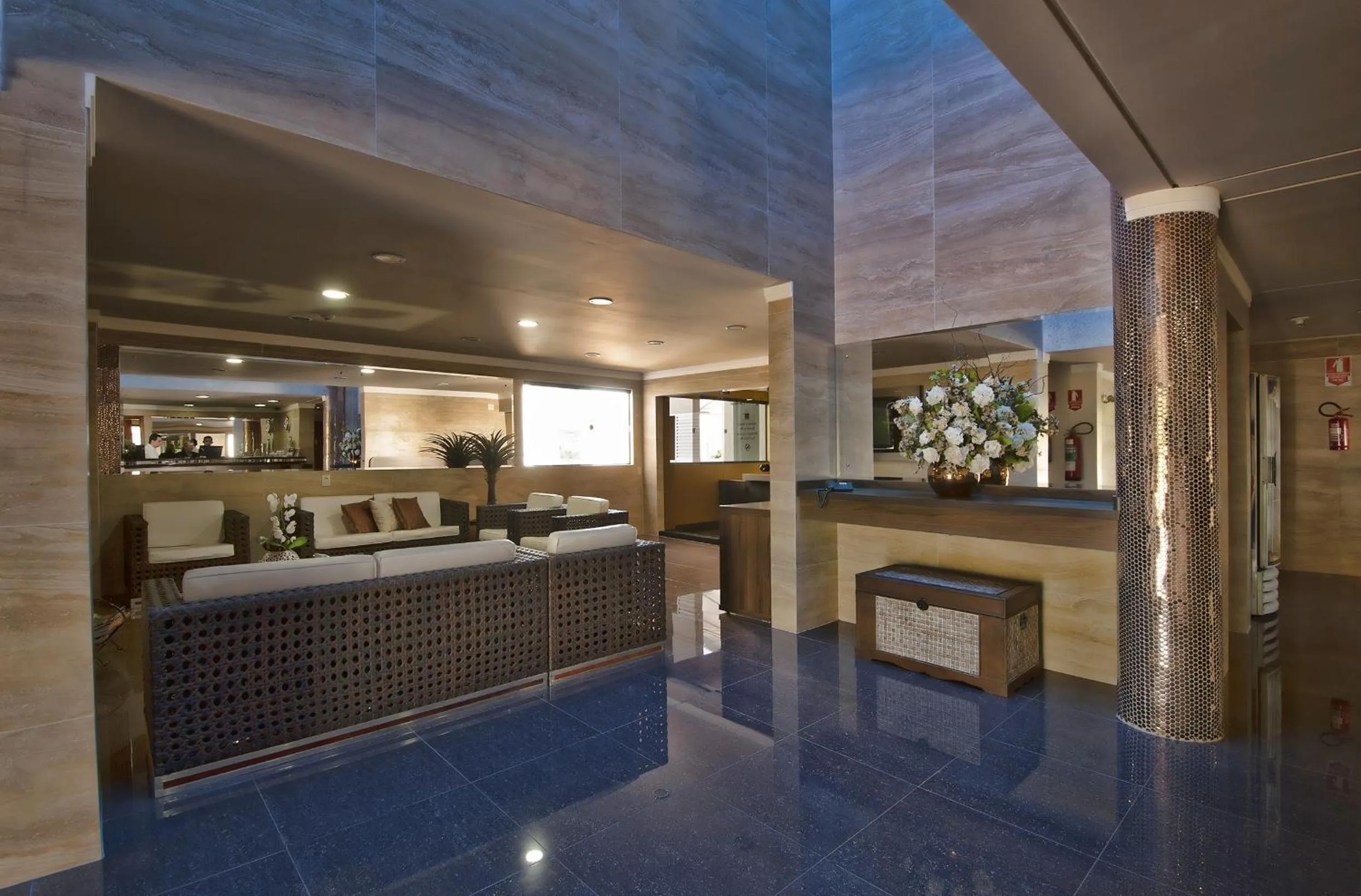 Lobby or reception in JP Palace Hotel