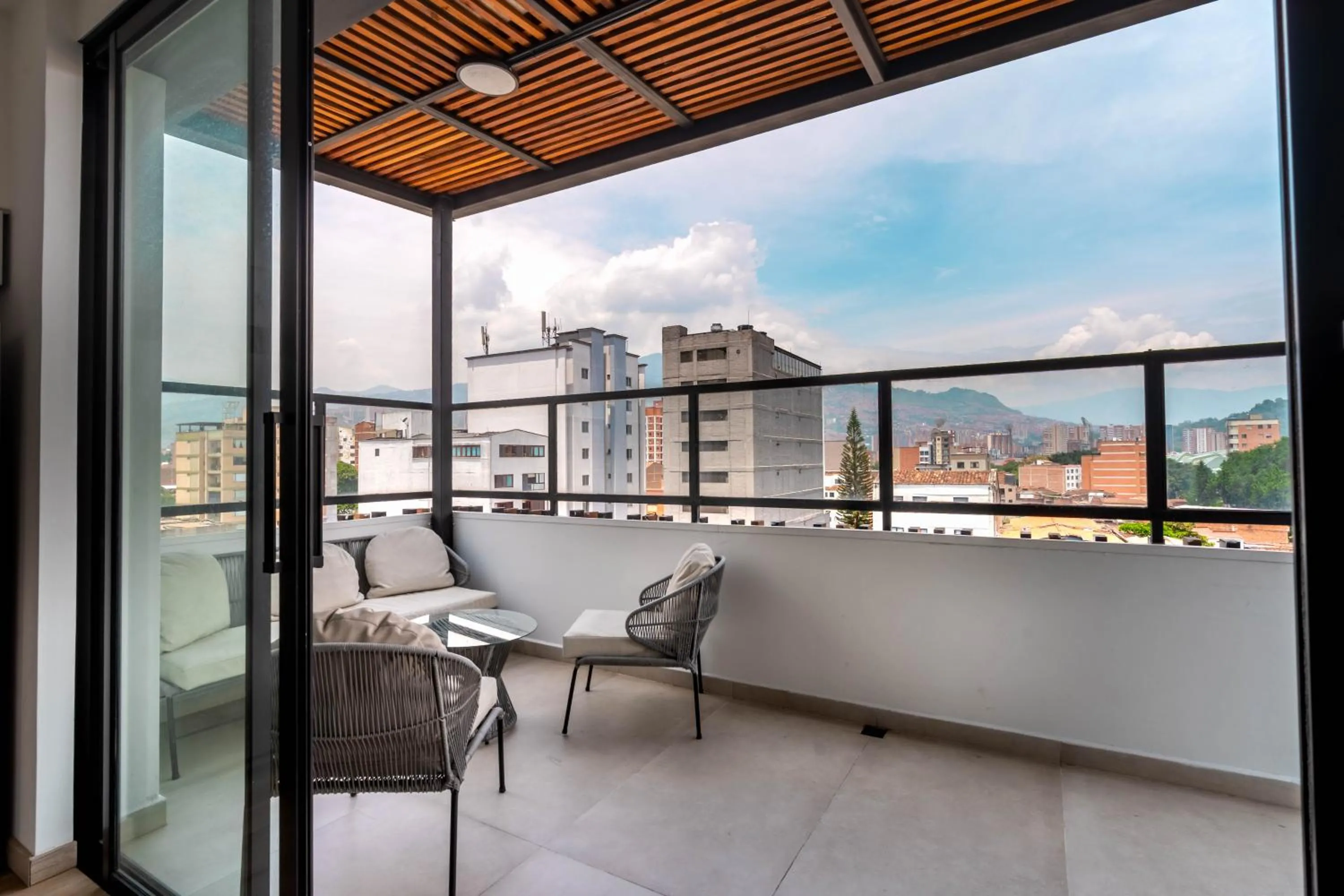 Balcony/Terrace in Hotel Time Oclock