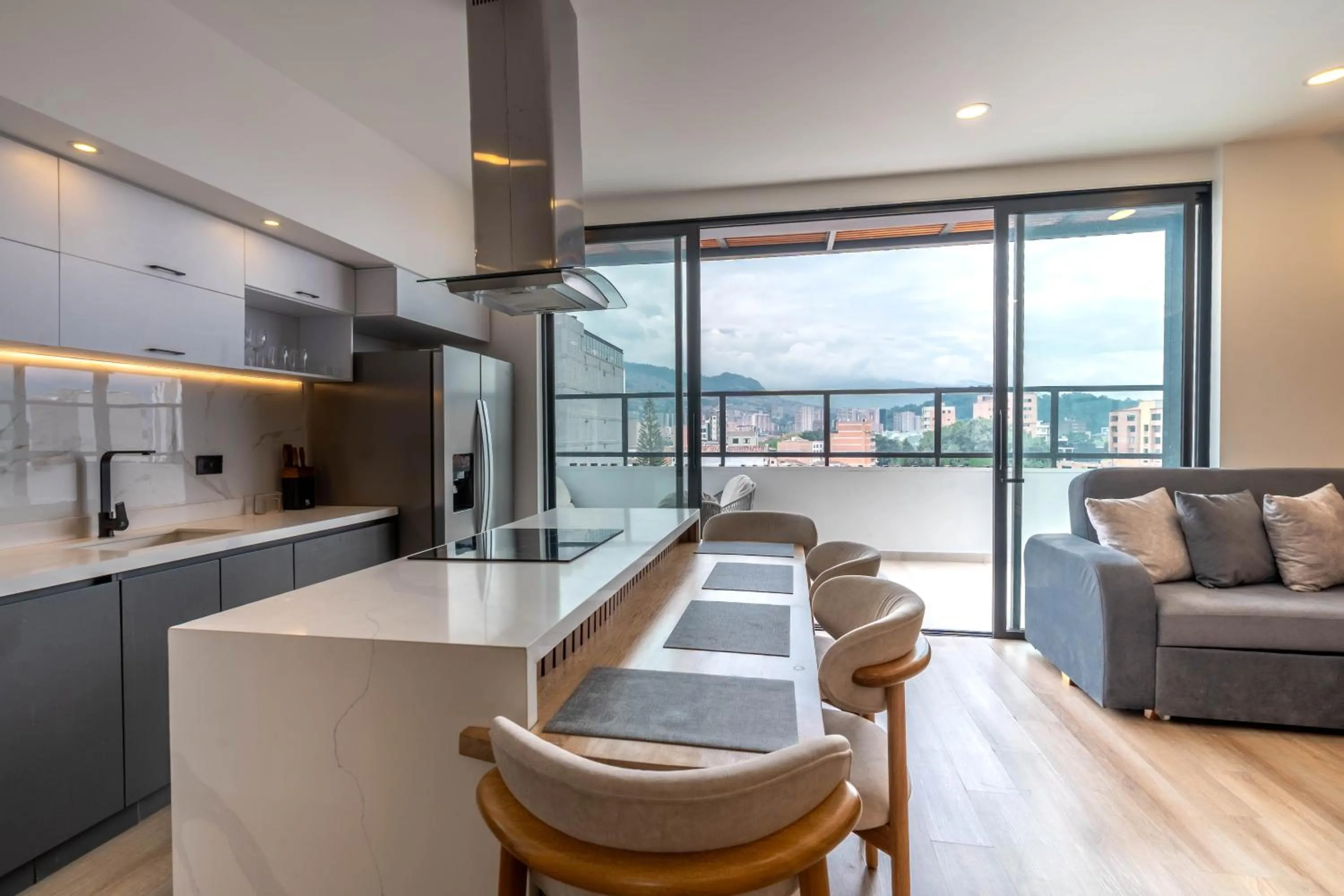 Kitchen or kitchenette in Hotel Time Oclock