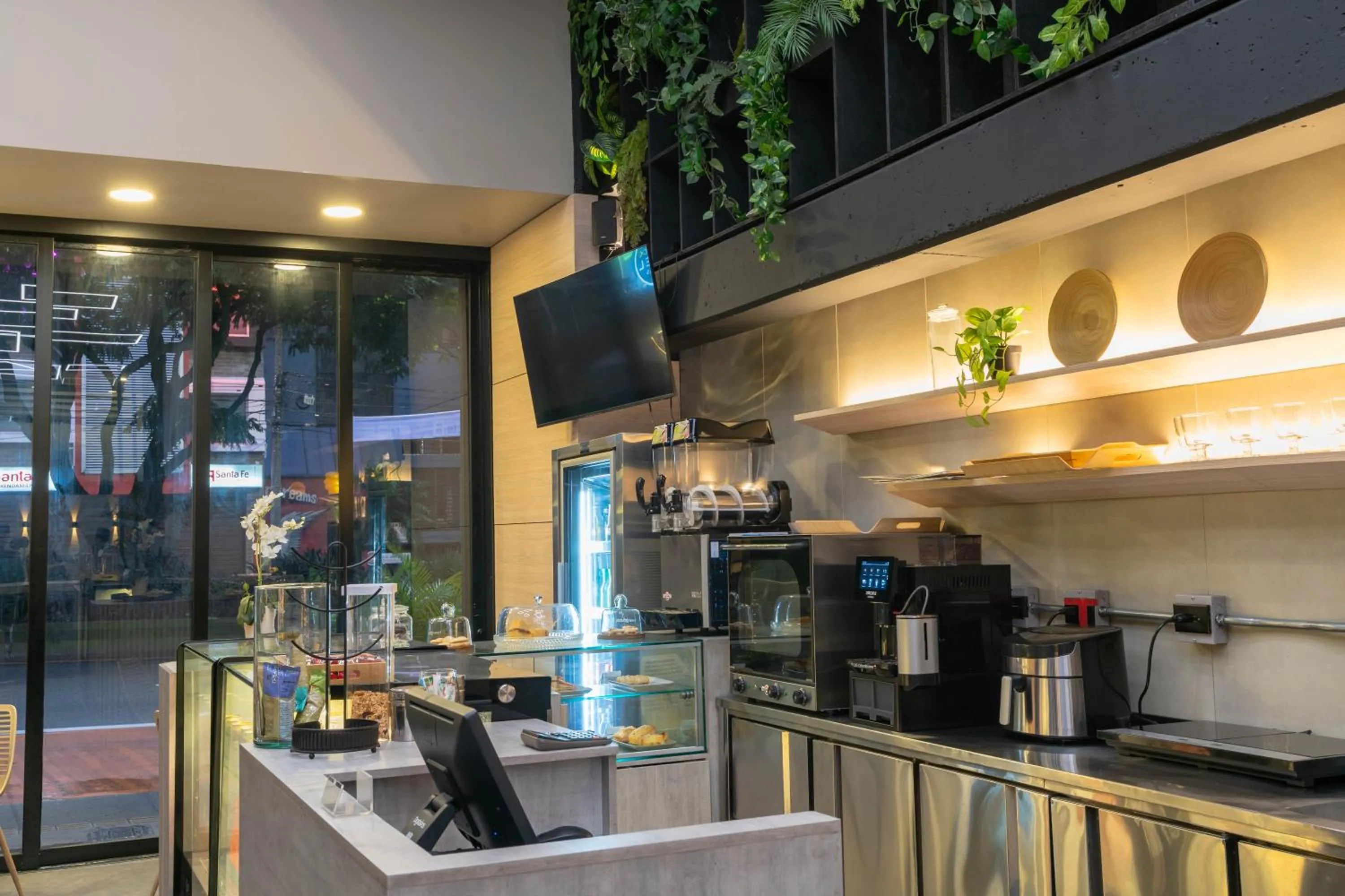 Kitchen or kitchenette in Hotel Time Oclock