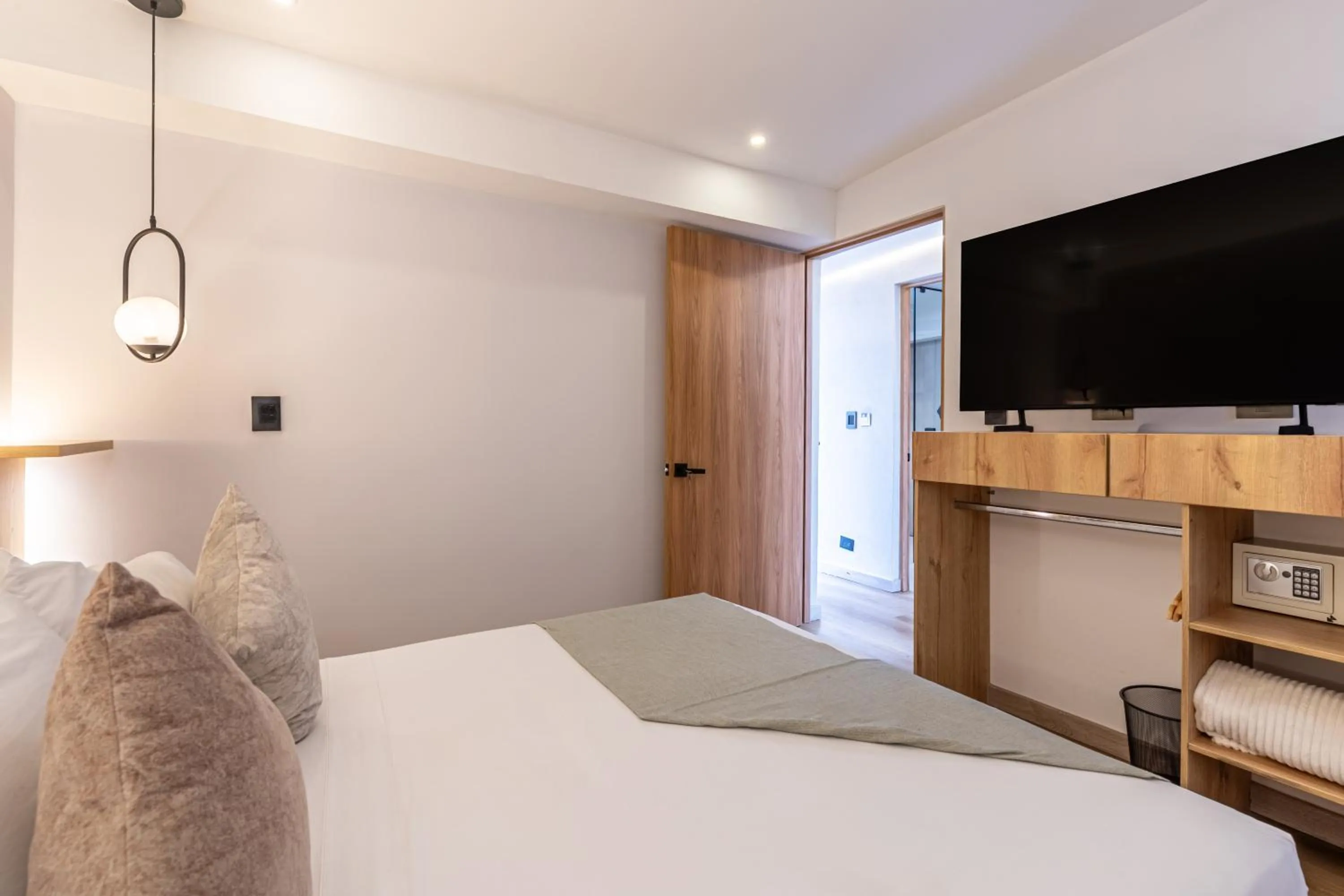 Bed in Hotel Time Oclock