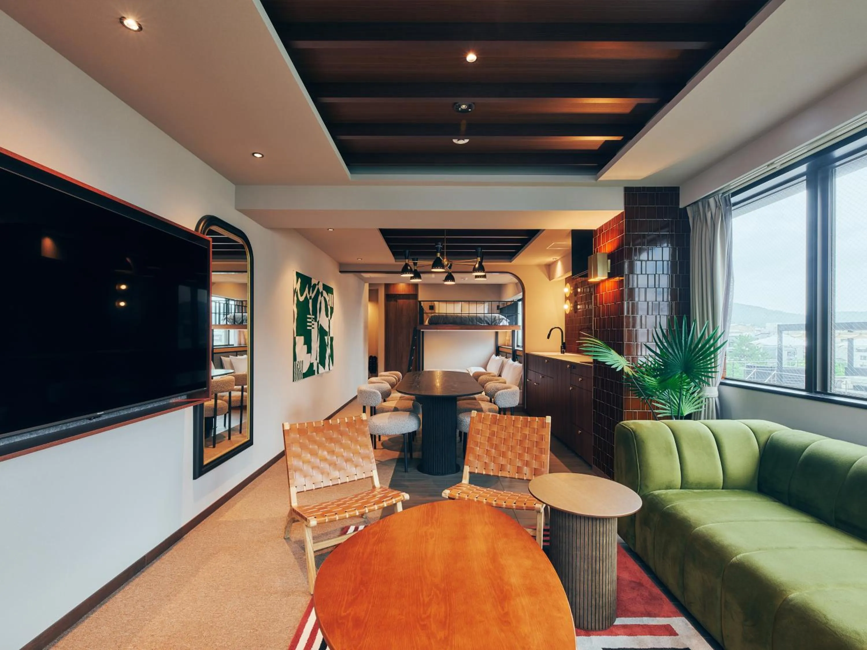 TV and multimedia in STITCH HOTEL Kyoto