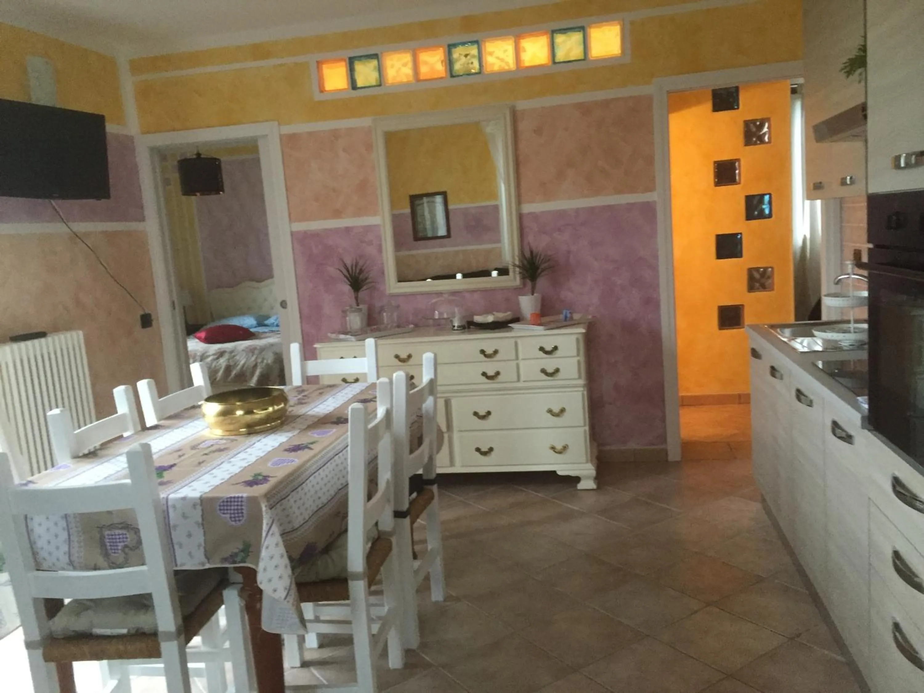 Communal kitchen in B&B San Giorgio